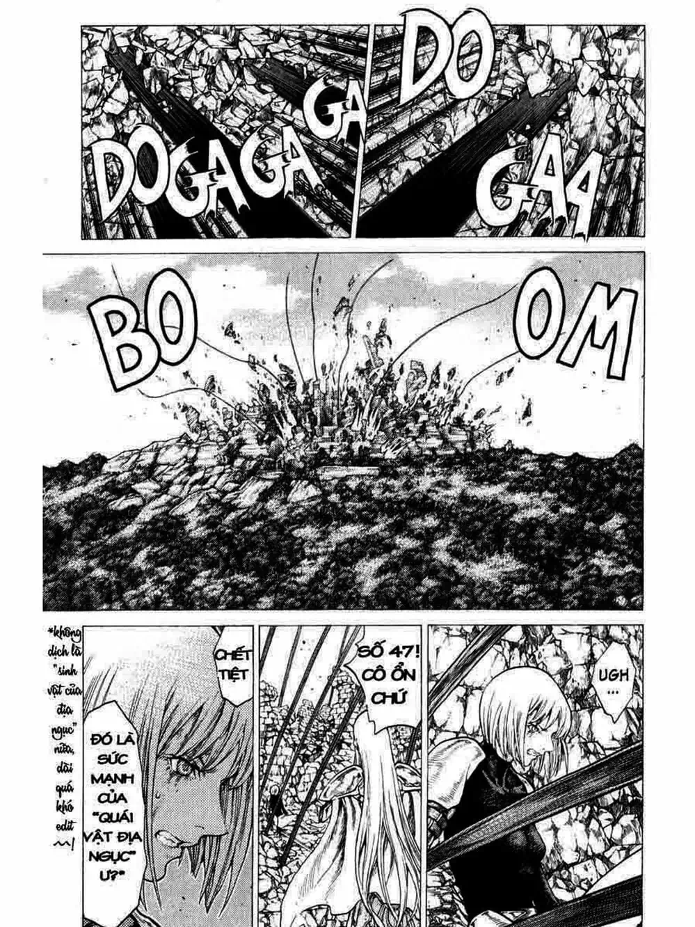 Truyện Tranh Claymore Mắt Bạc trang 4