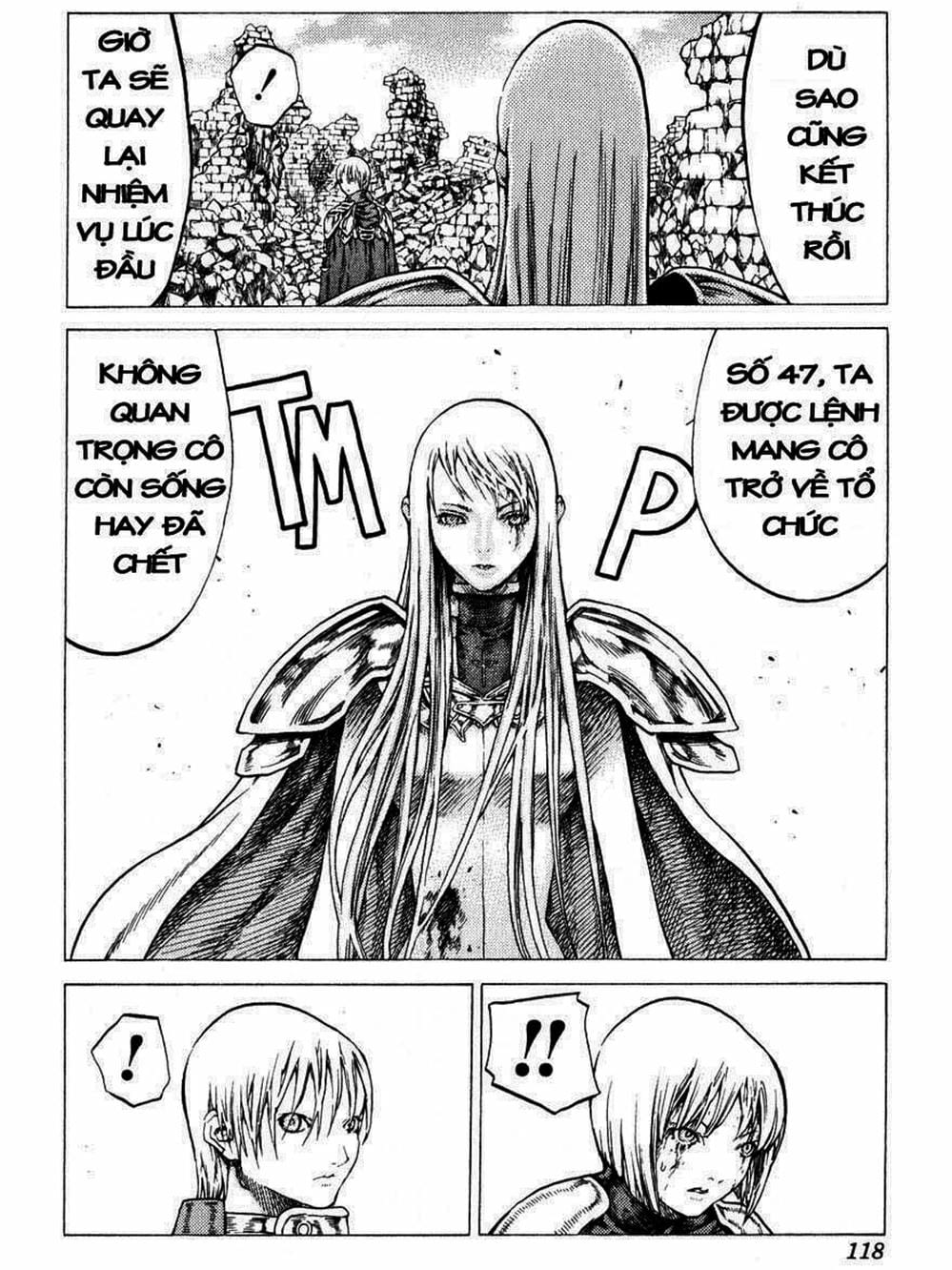 Truyện Tranh Claymore Mắt Bạc trang 4