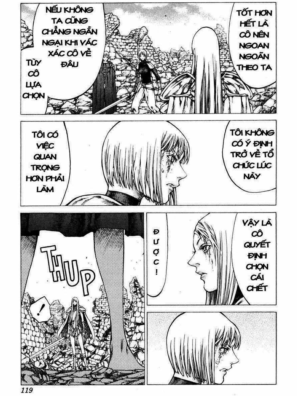 Truyện Tranh Claymore Mắt Bạc trang 4