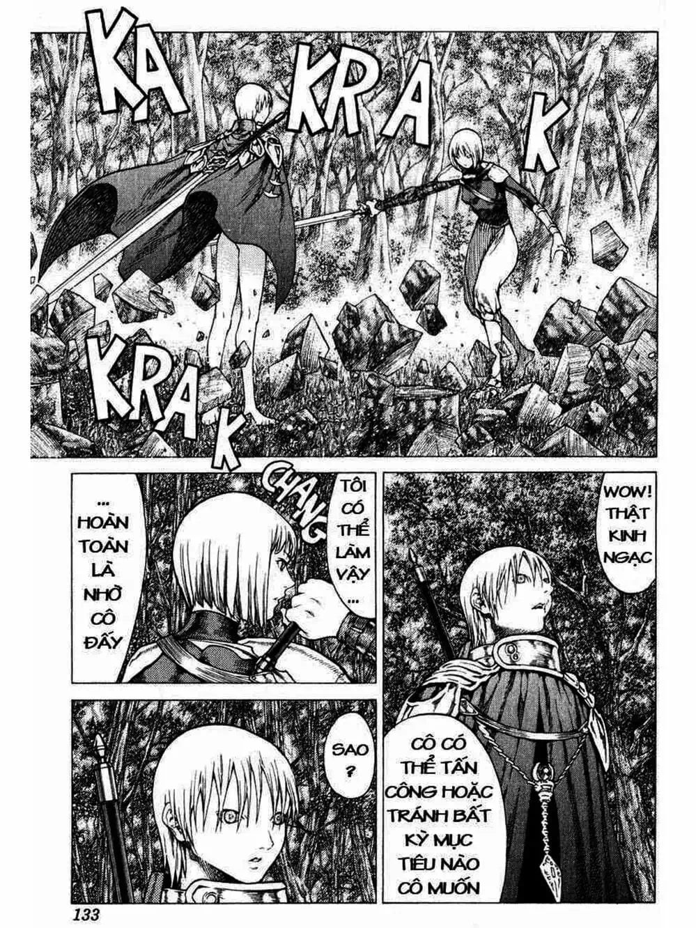 Truyện Tranh Claymore Mắt Bạc trang 4