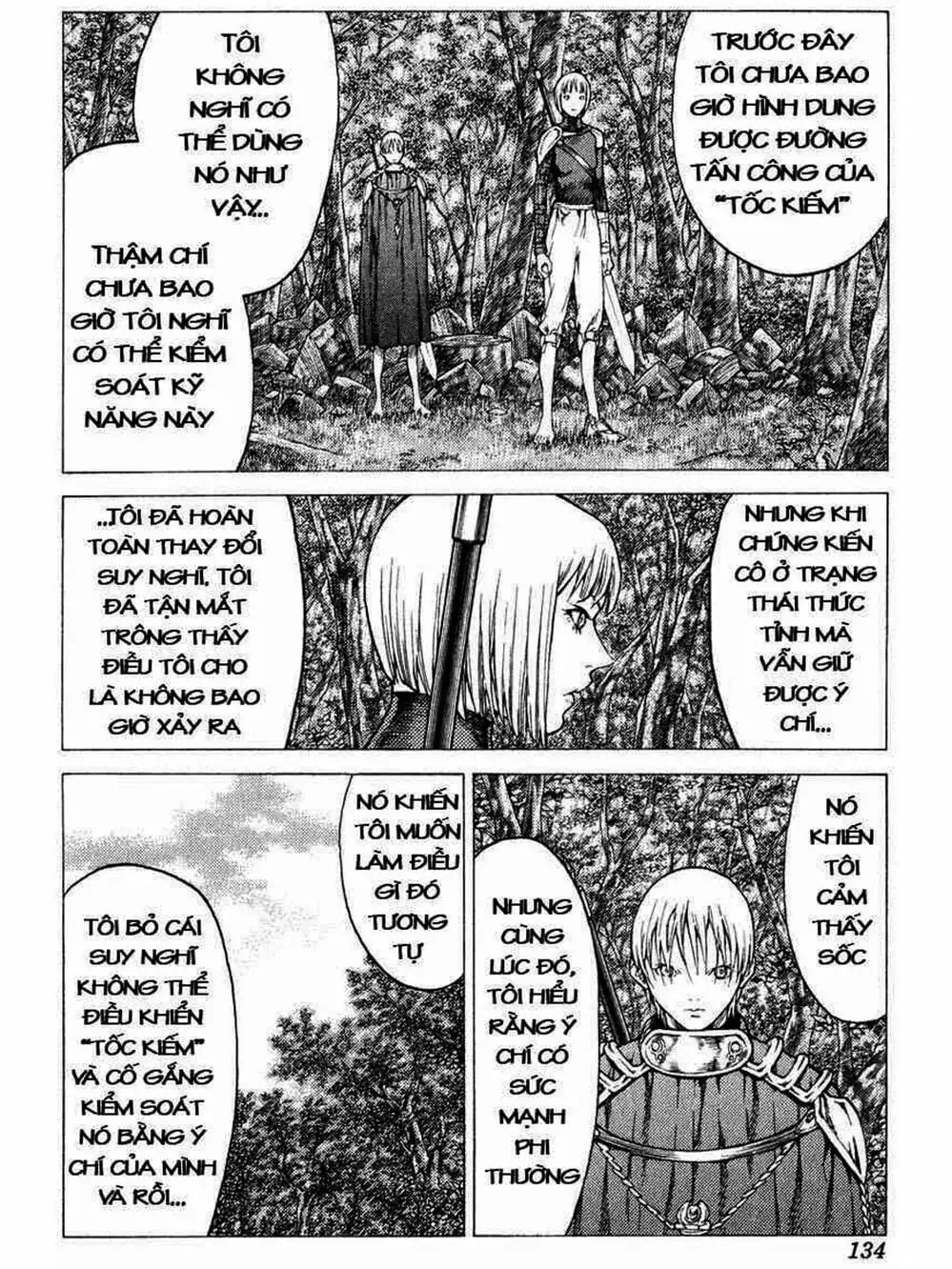 Truyện Tranh Claymore Mắt Bạc trang 4