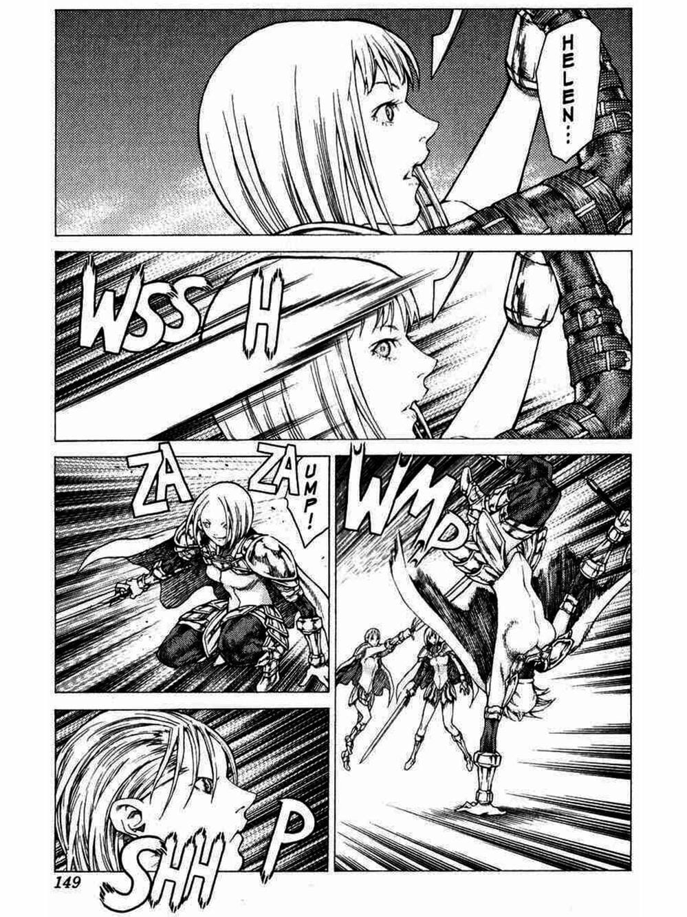 Truyện Tranh Claymore Mắt Bạc trang 4