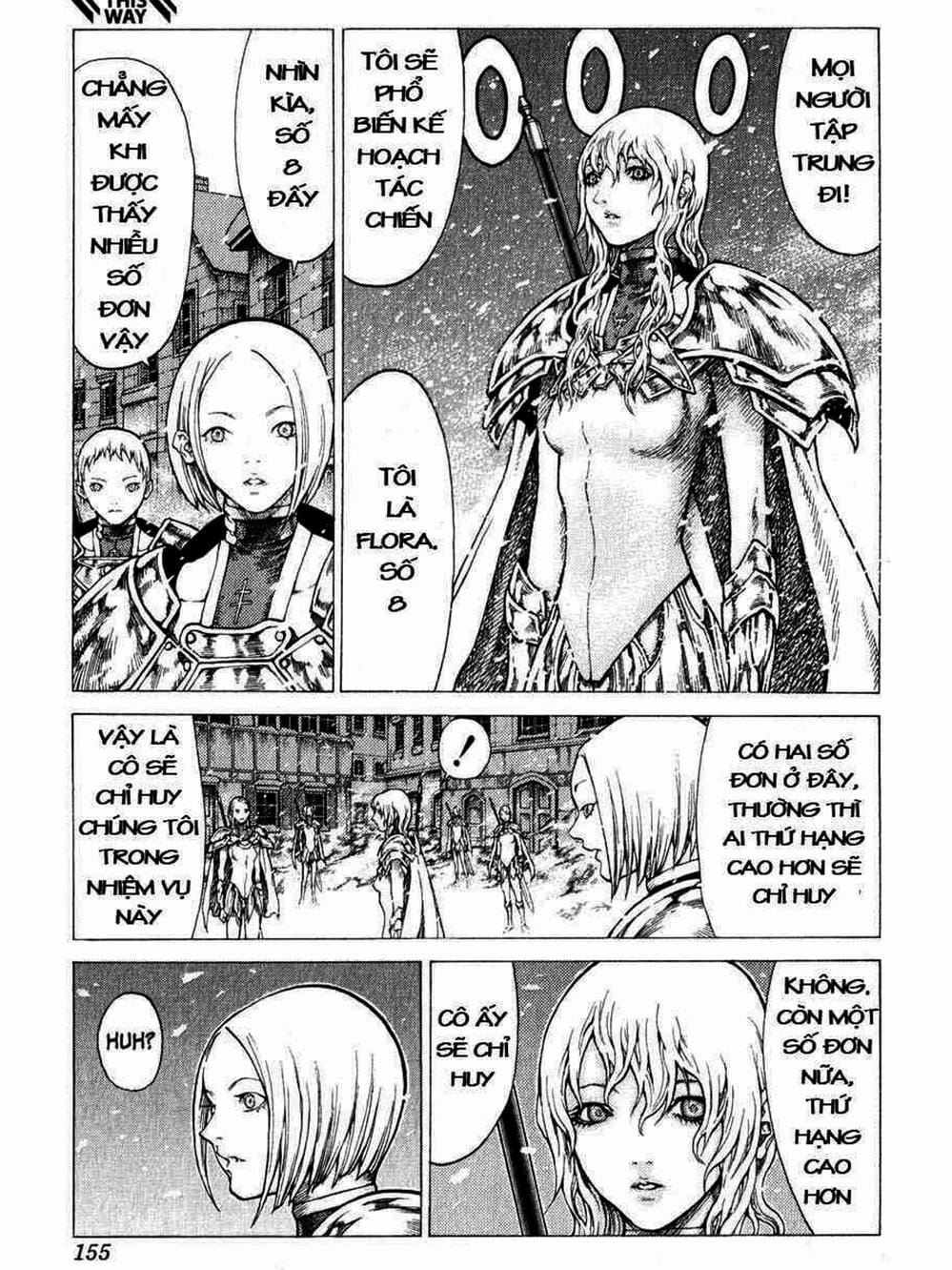 Truyện Tranh Claymore Mắt Bạc trang 4