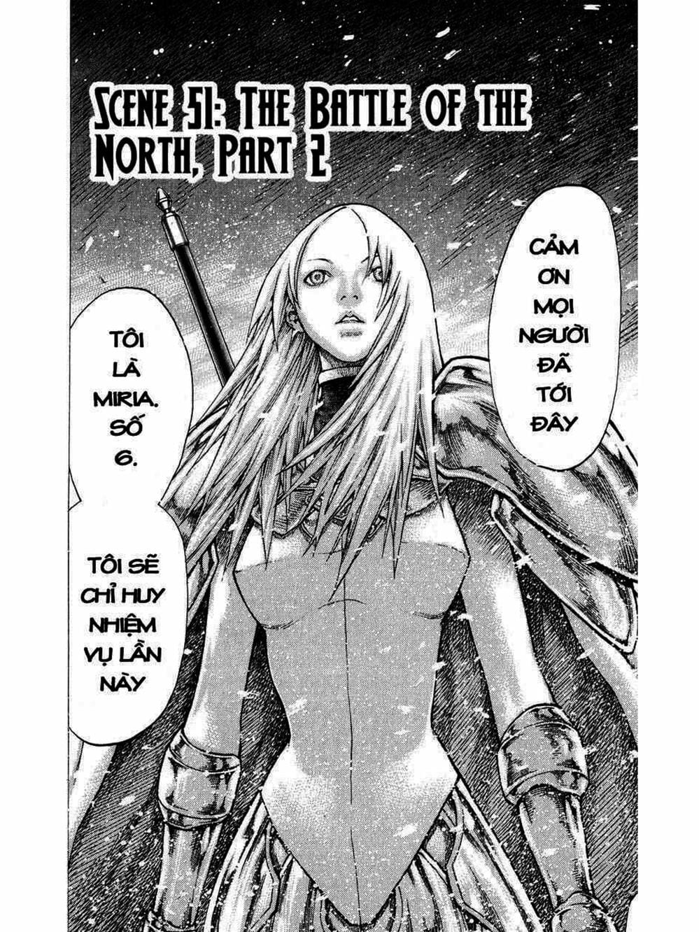 Truyện Tranh Claymore Mắt Bạc trang 4