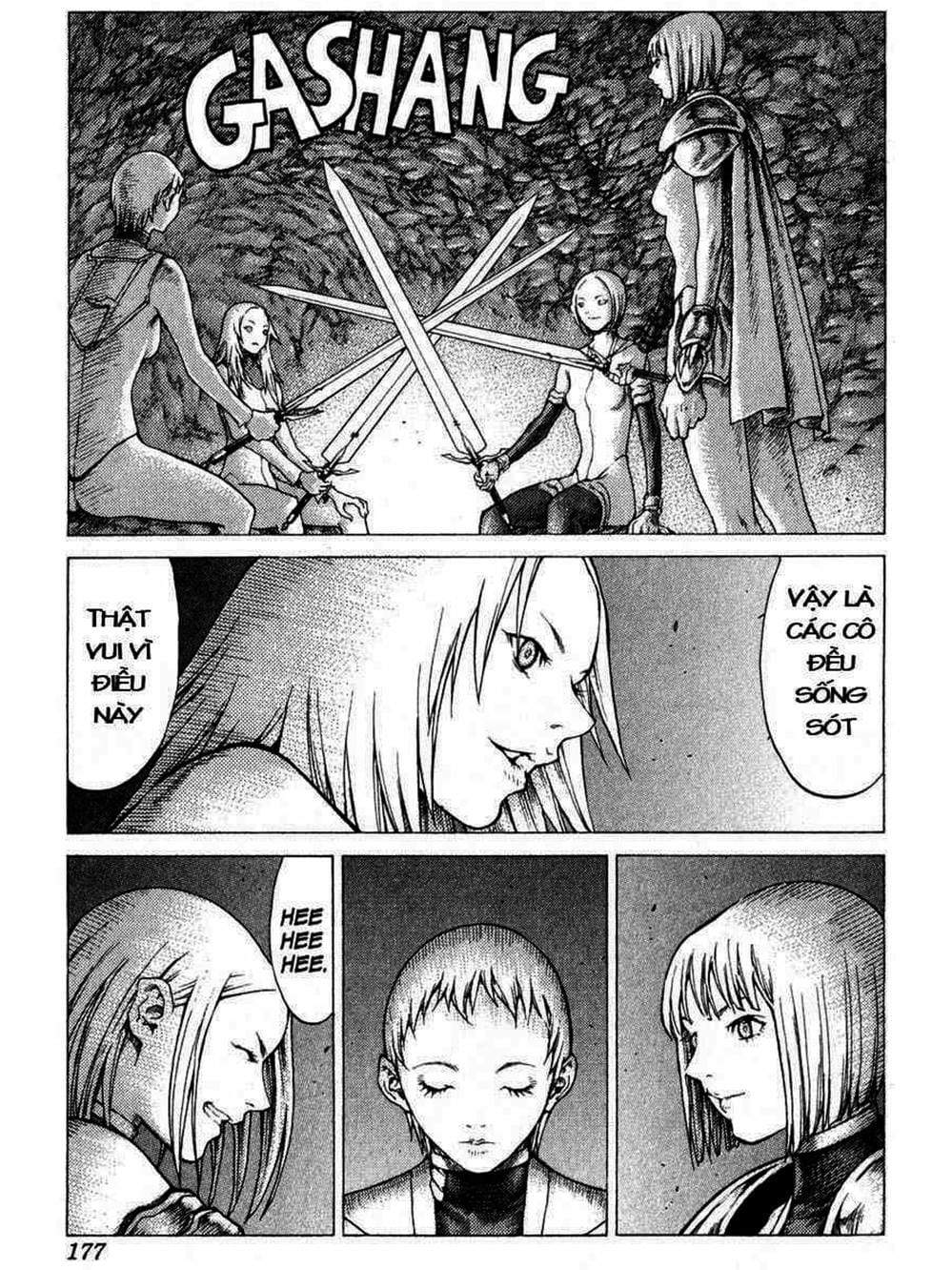 Truyện Tranh Claymore Mắt Bạc trang 4