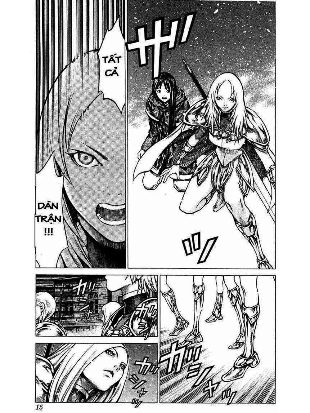 Truyện Tranh Claymore Mắt Bạc trang 4