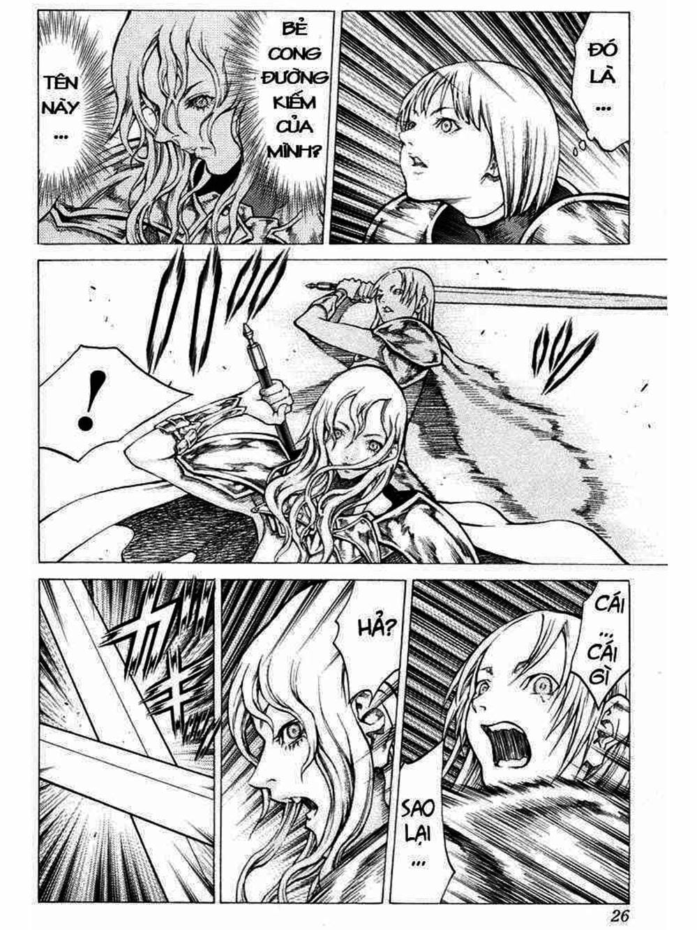 Truyện Tranh Claymore Mắt Bạc trang 4