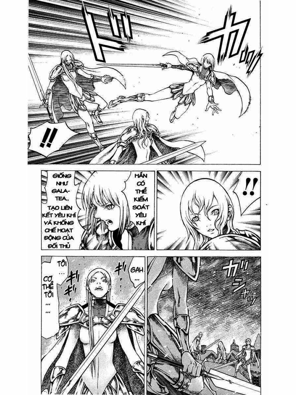 Truyện Tranh Claymore Mắt Bạc trang 4