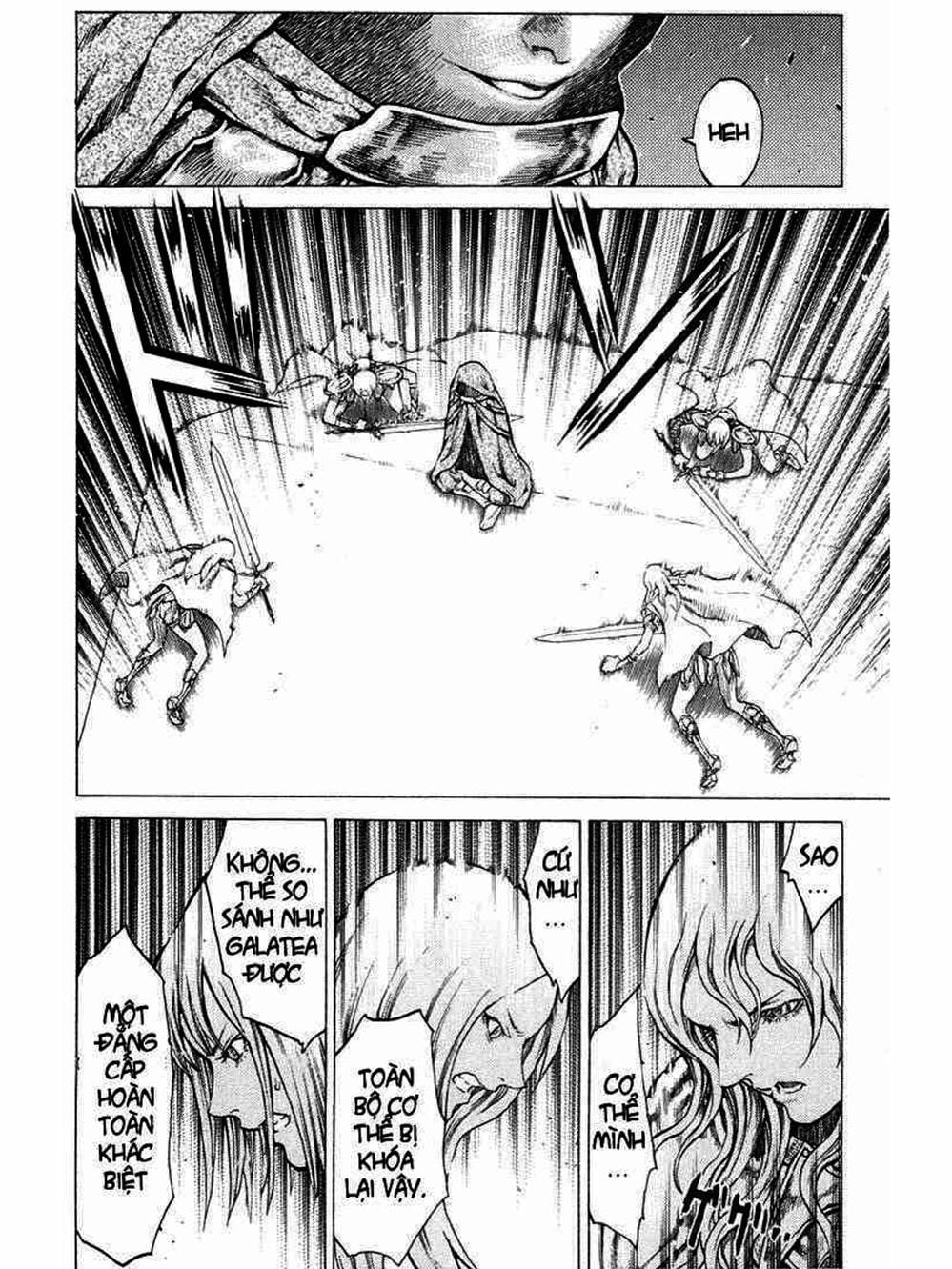 Truyện Tranh Claymore Mắt Bạc trang 4