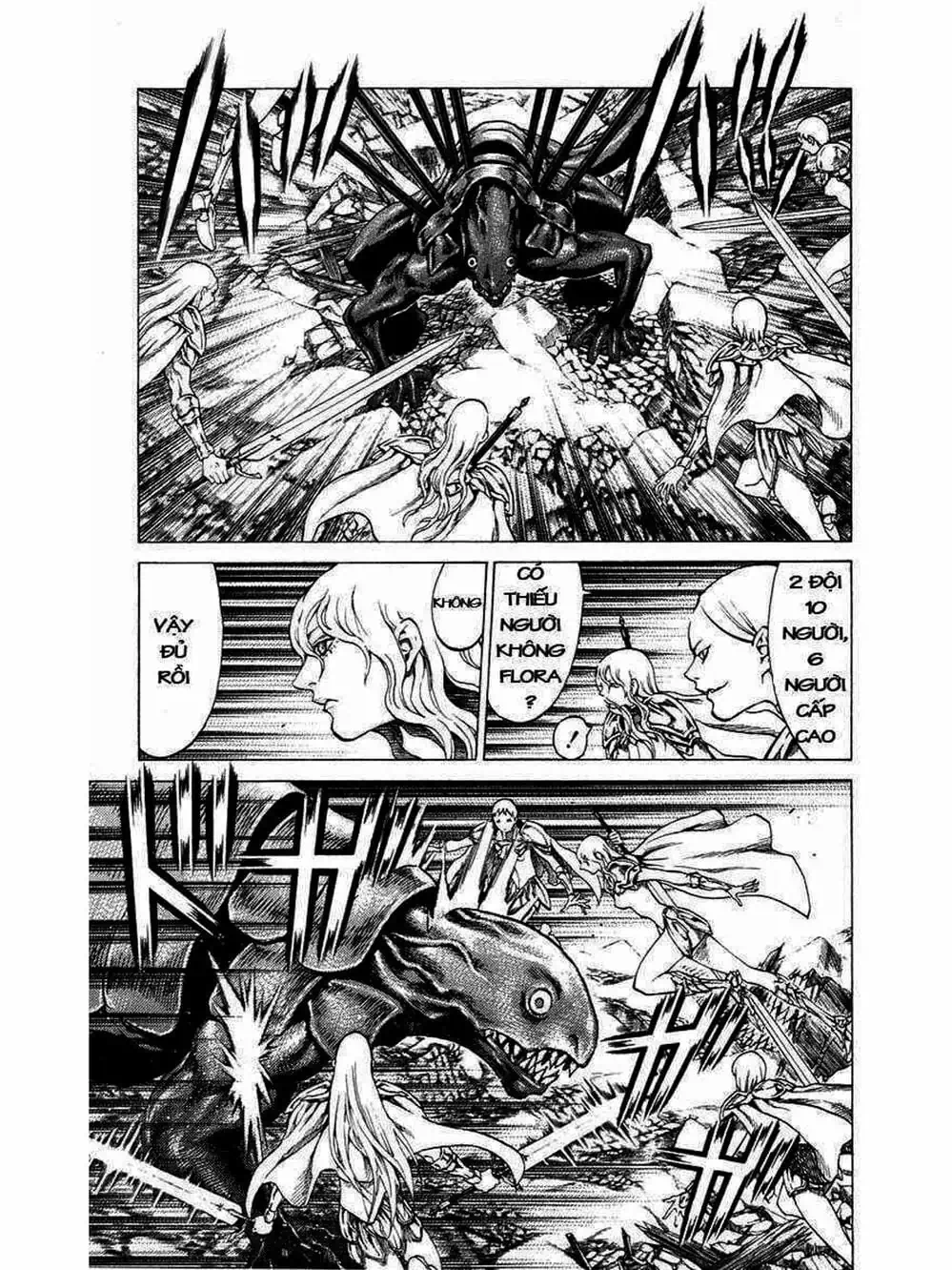 Truyện Tranh Claymore Mắt Bạc trang 4