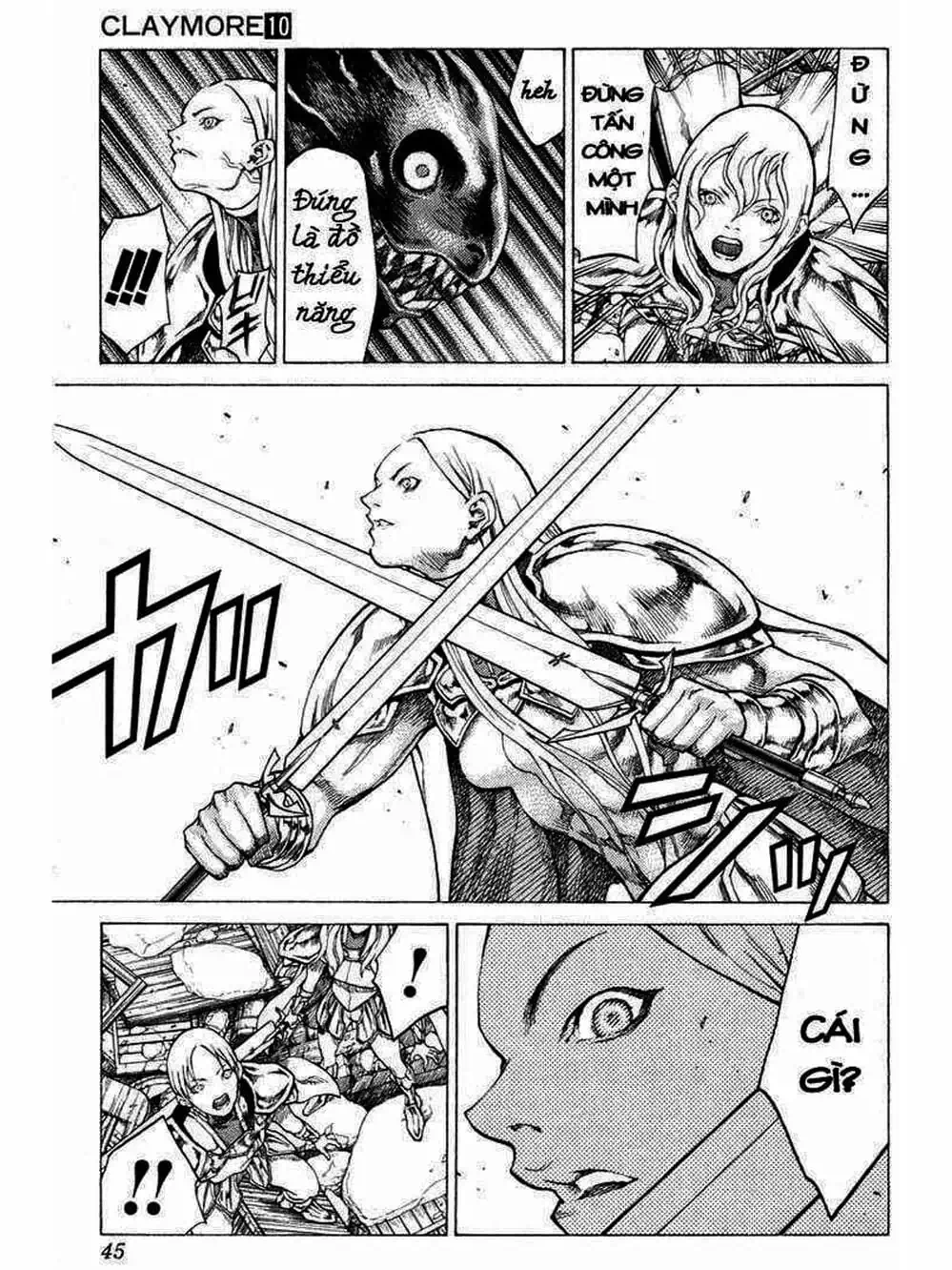 Truyện Tranh Claymore Mắt Bạc trang 4