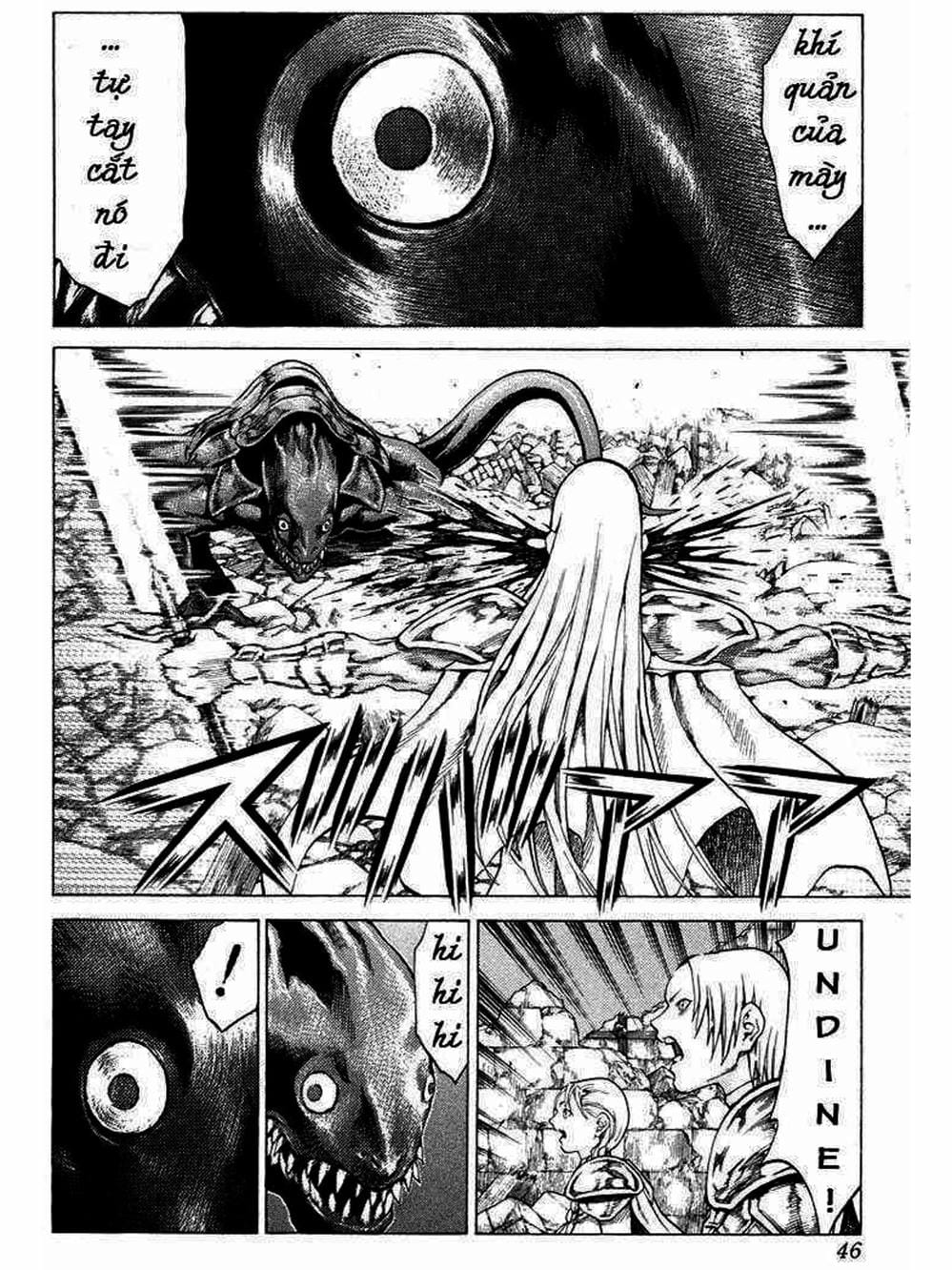 Truyện Tranh Claymore Mắt Bạc trang 4