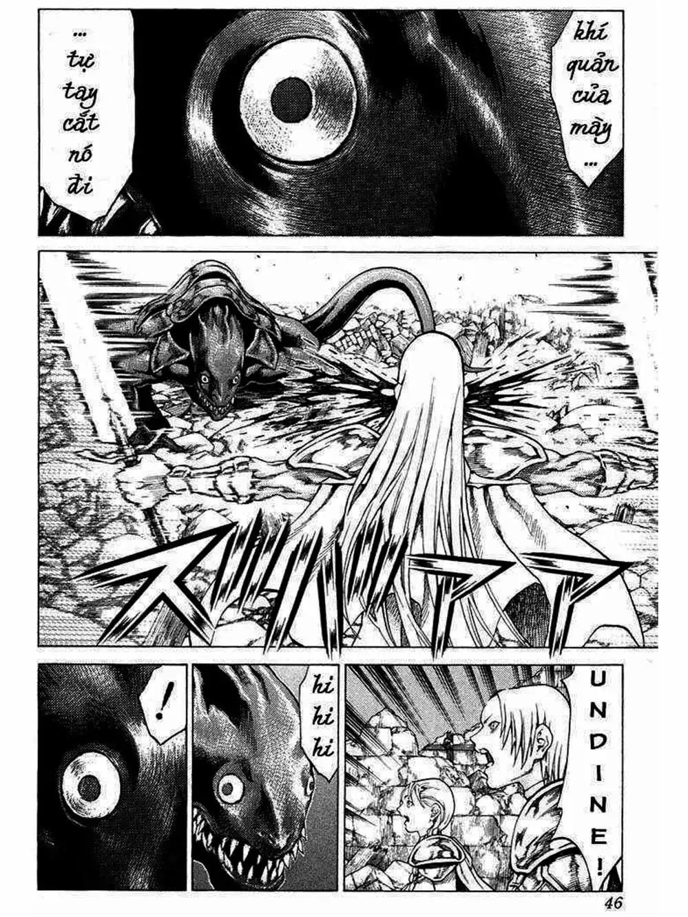 Truyện Tranh Claymore Mắt Bạc trang 4