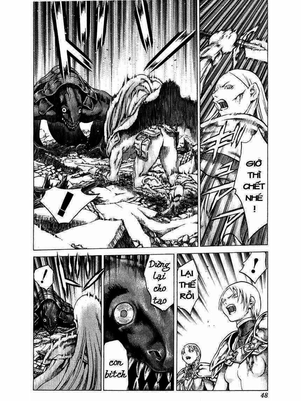 Truyện Tranh Claymore Mắt Bạc trang 4