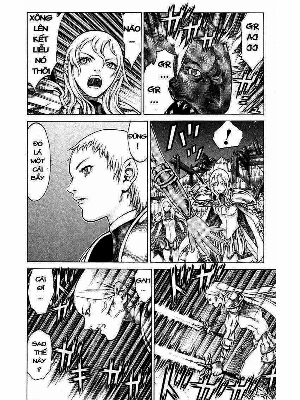 Truyện Tranh Claymore Mắt Bạc trang 4