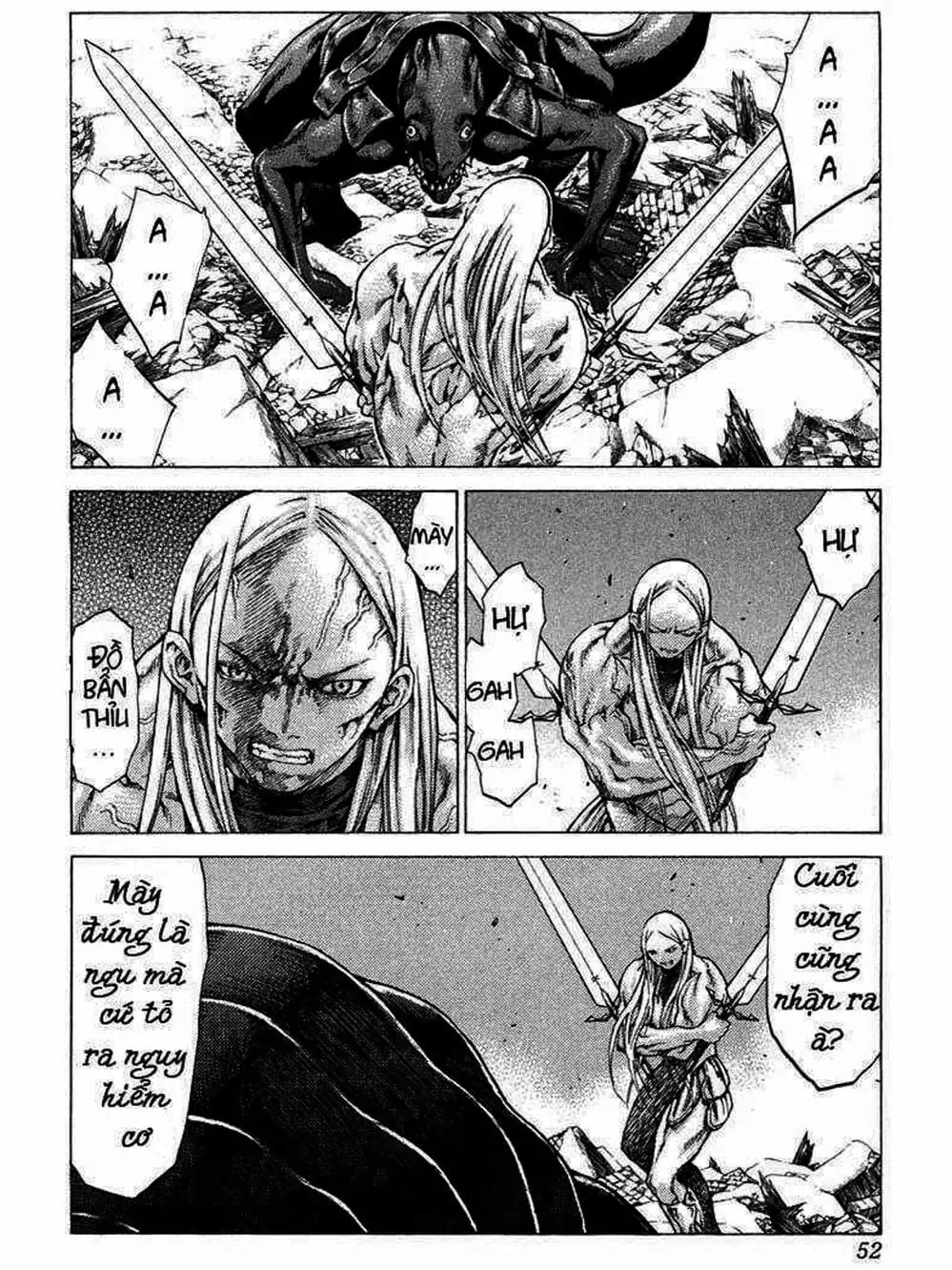 Truyện Tranh Claymore Mắt Bạc trang 4