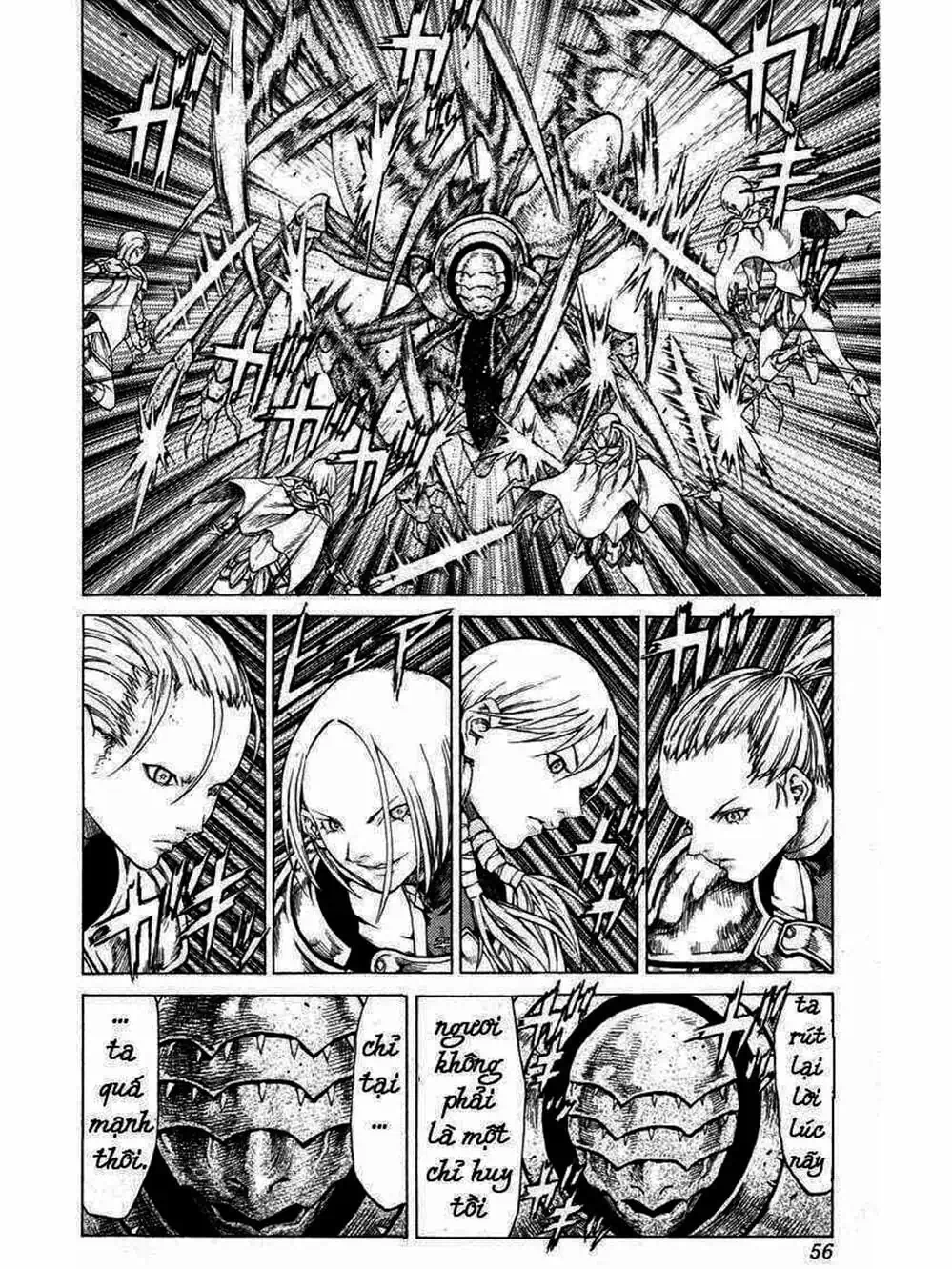 Truyện Tranh Claymore Mắt Bạc trang 4