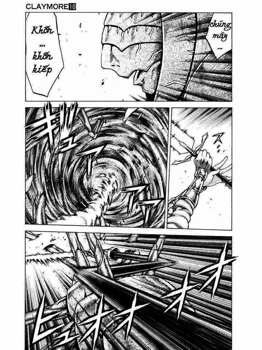 Truyện Tranh Claymore Mắt Bạc trang 4