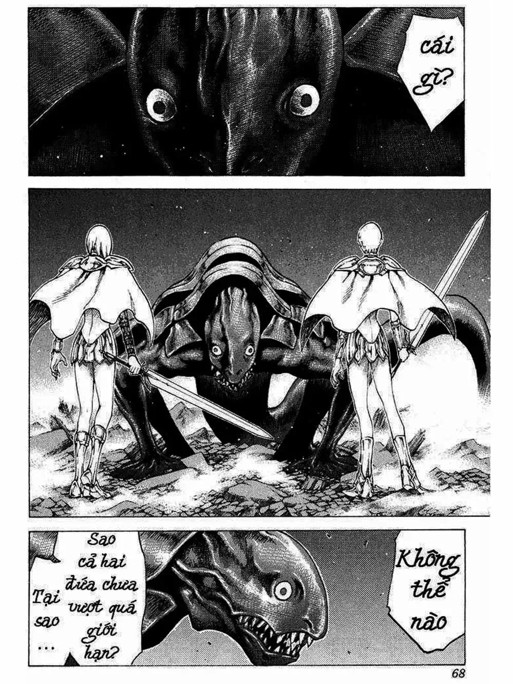 Truyện Tranh Claymore Mắt Bạc trang 4