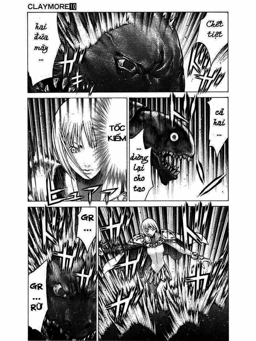 Truyện Tranh Claymore Mắt Bạc trang 4