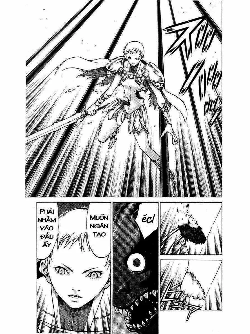 Truyện Tranh Claymore Mắt Bạc trang 4