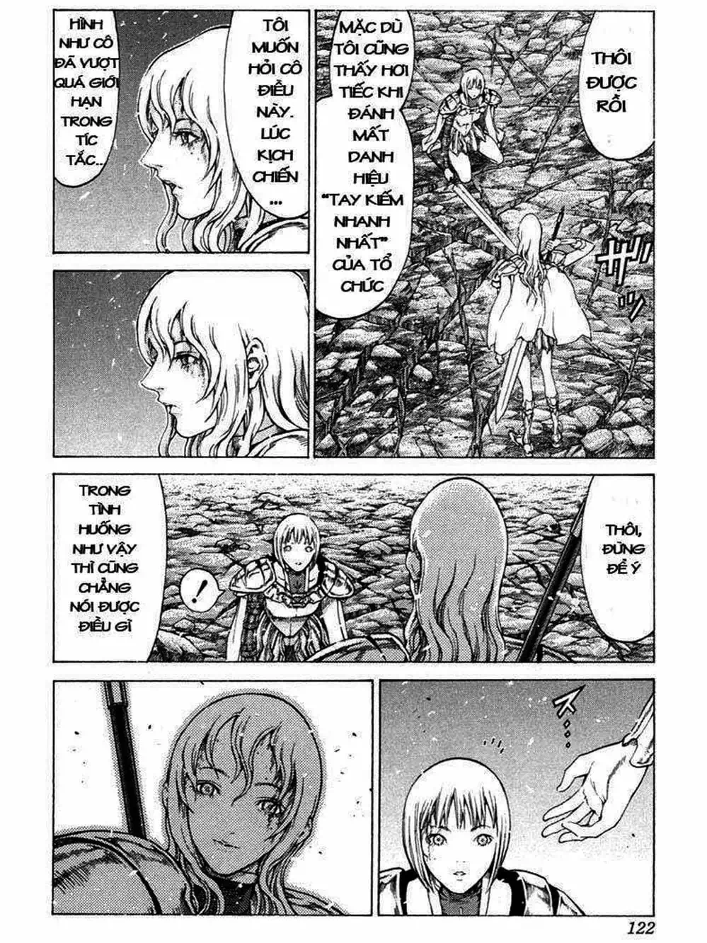 Truyện Tranh Claymore Mắt Bạc trang 4