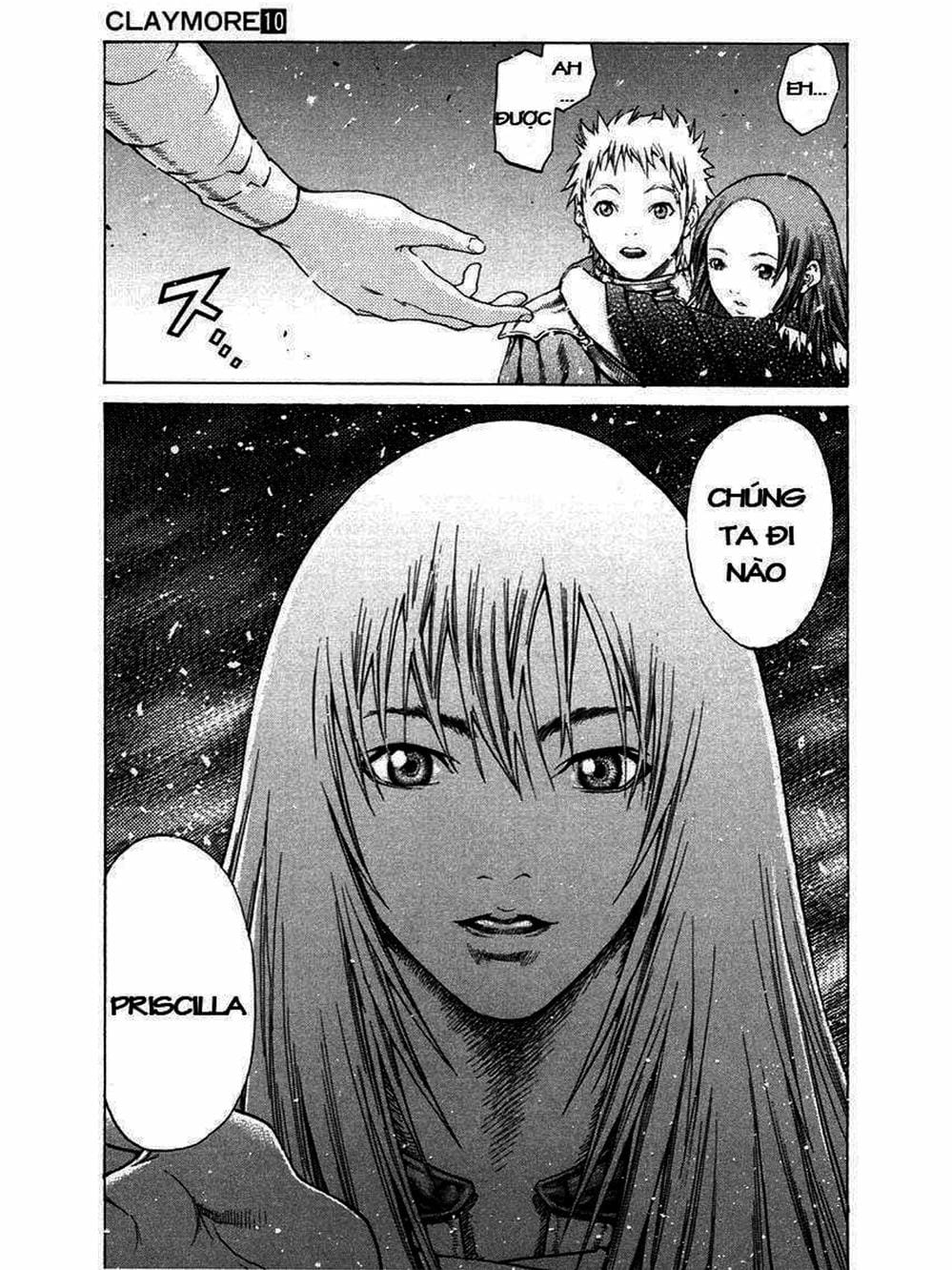 Truyện Tranh Claymore Mắt Bạc trang 4