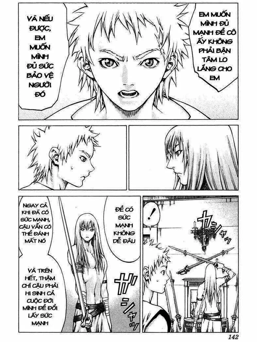 Truyện Tranh Claymore Mắt Bạc trang 4