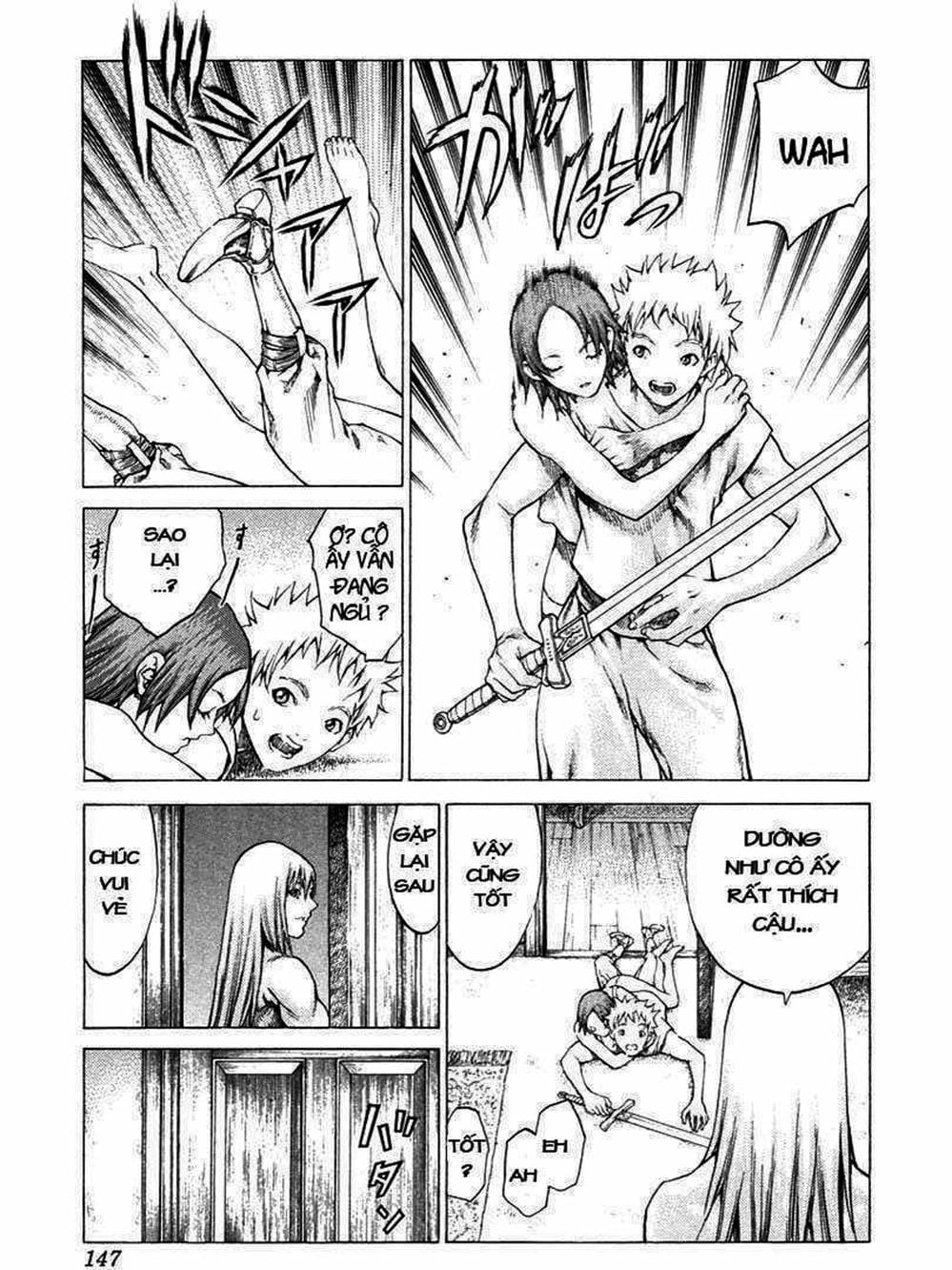 Truyện Tranh Claymore Mắt Bạc trang 4