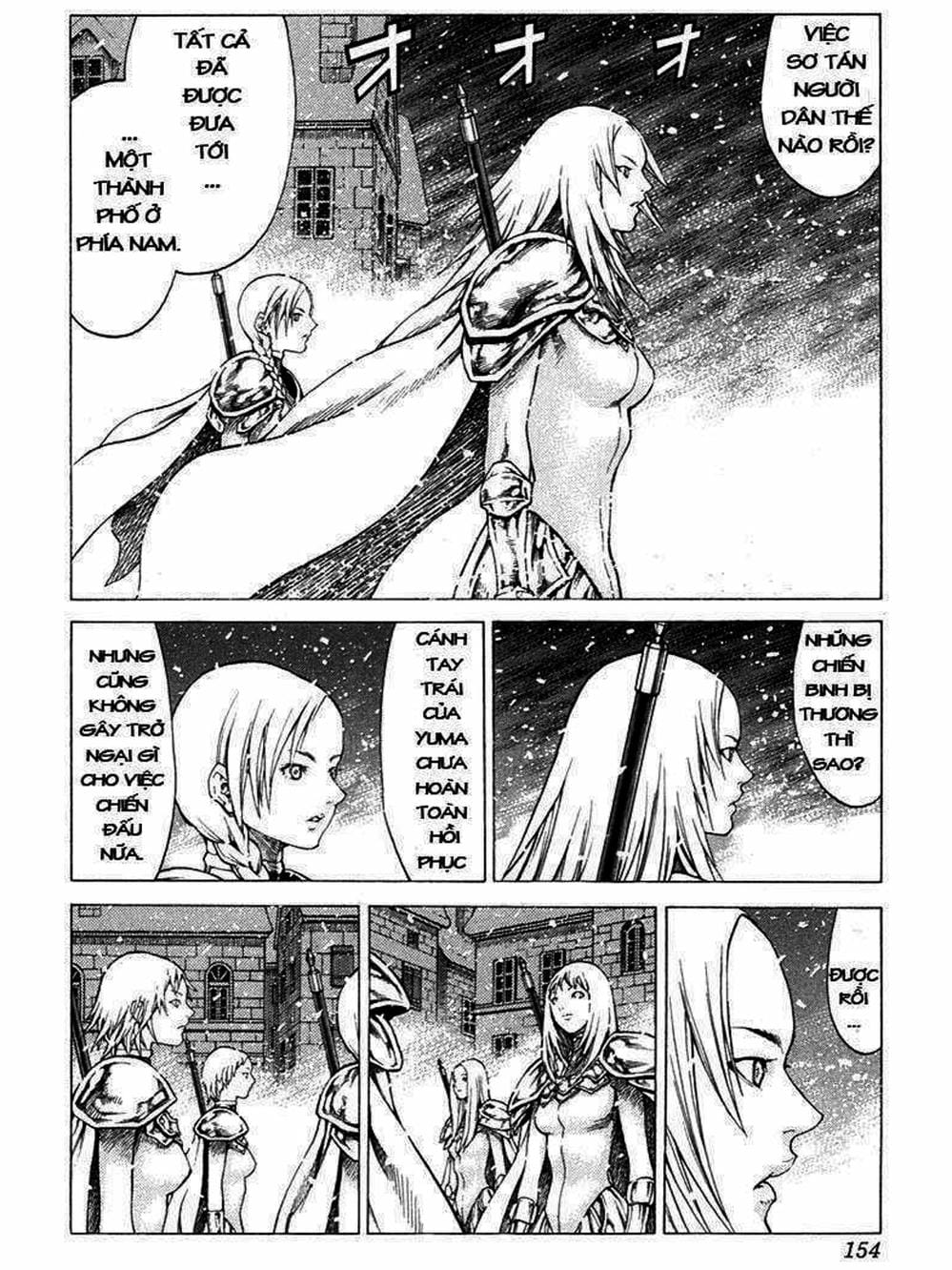 Truyện Tranh Claymore Mắt Bạc trang 4