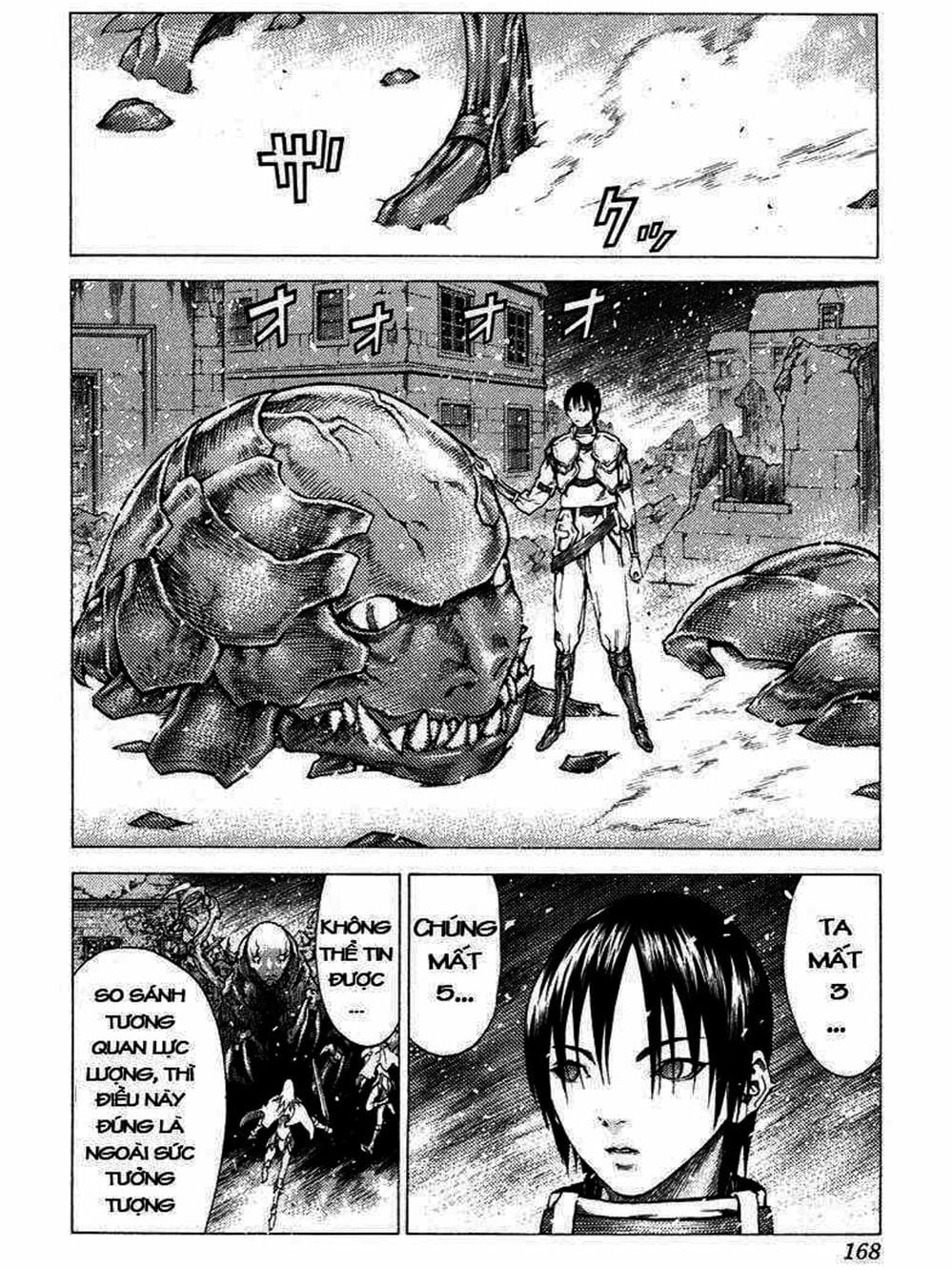 Truyện Tranh Claymore Mắt Bạc trang 4