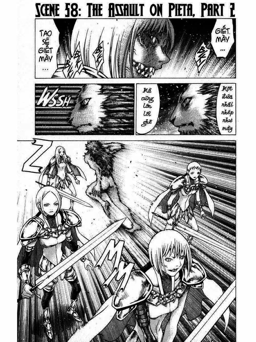 Truyện Tranh Claymore Mắt Bạc trang 4