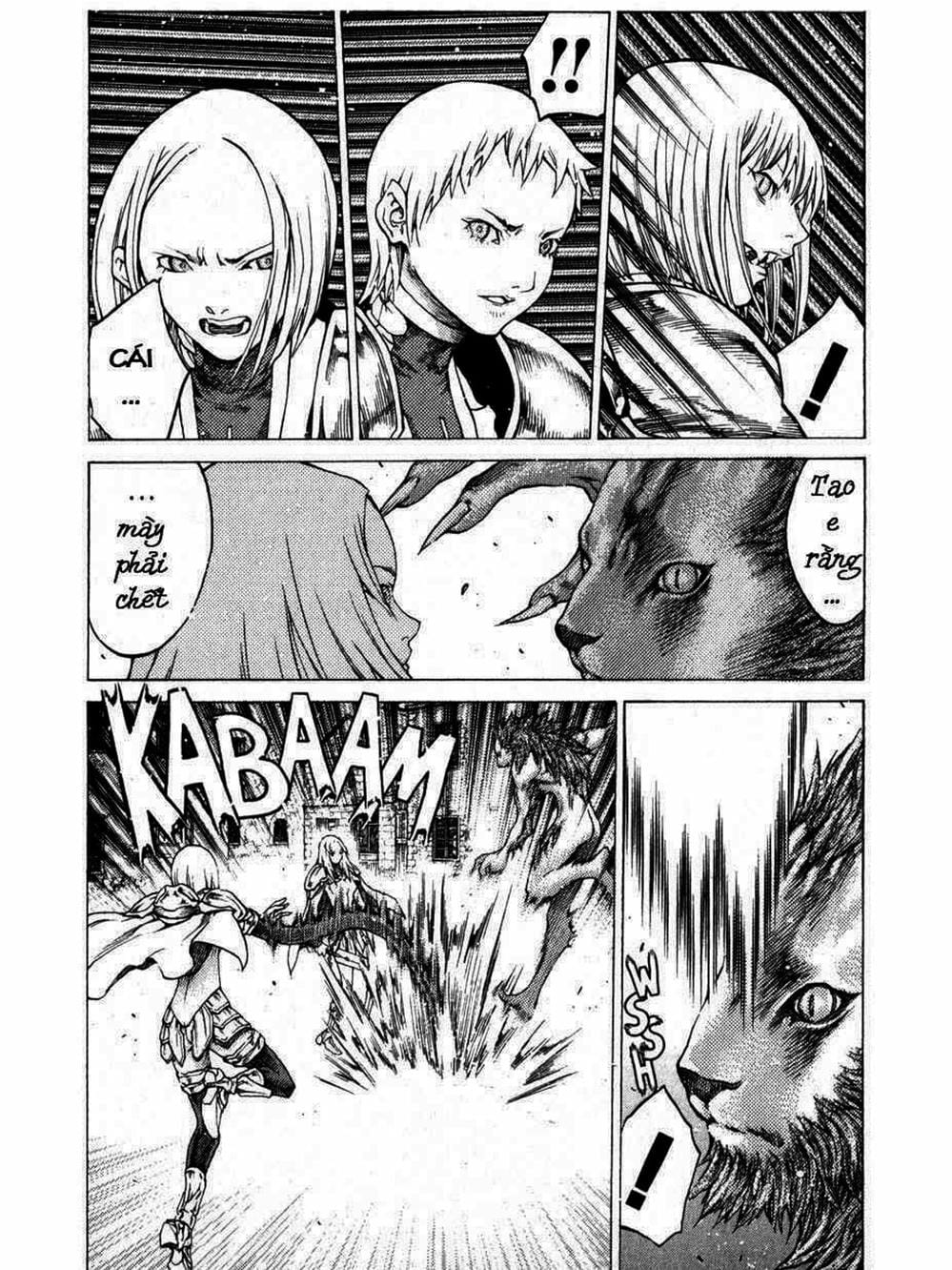 Truyện Tranh Claymore Mắt Bạc trang 4