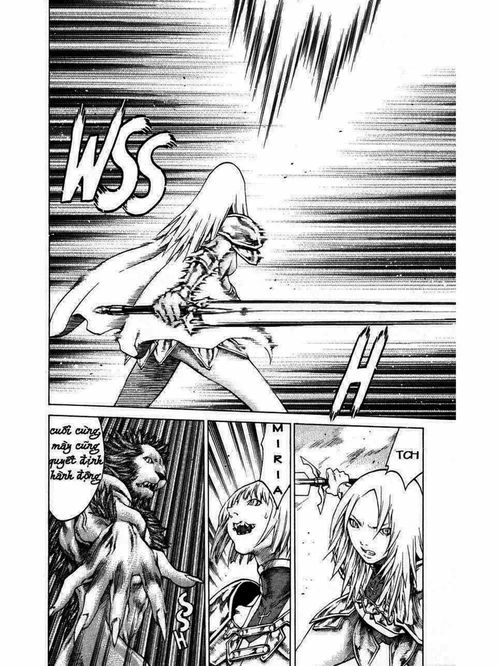 Truyện Tranh Claymore Mắt Bạc trang 4