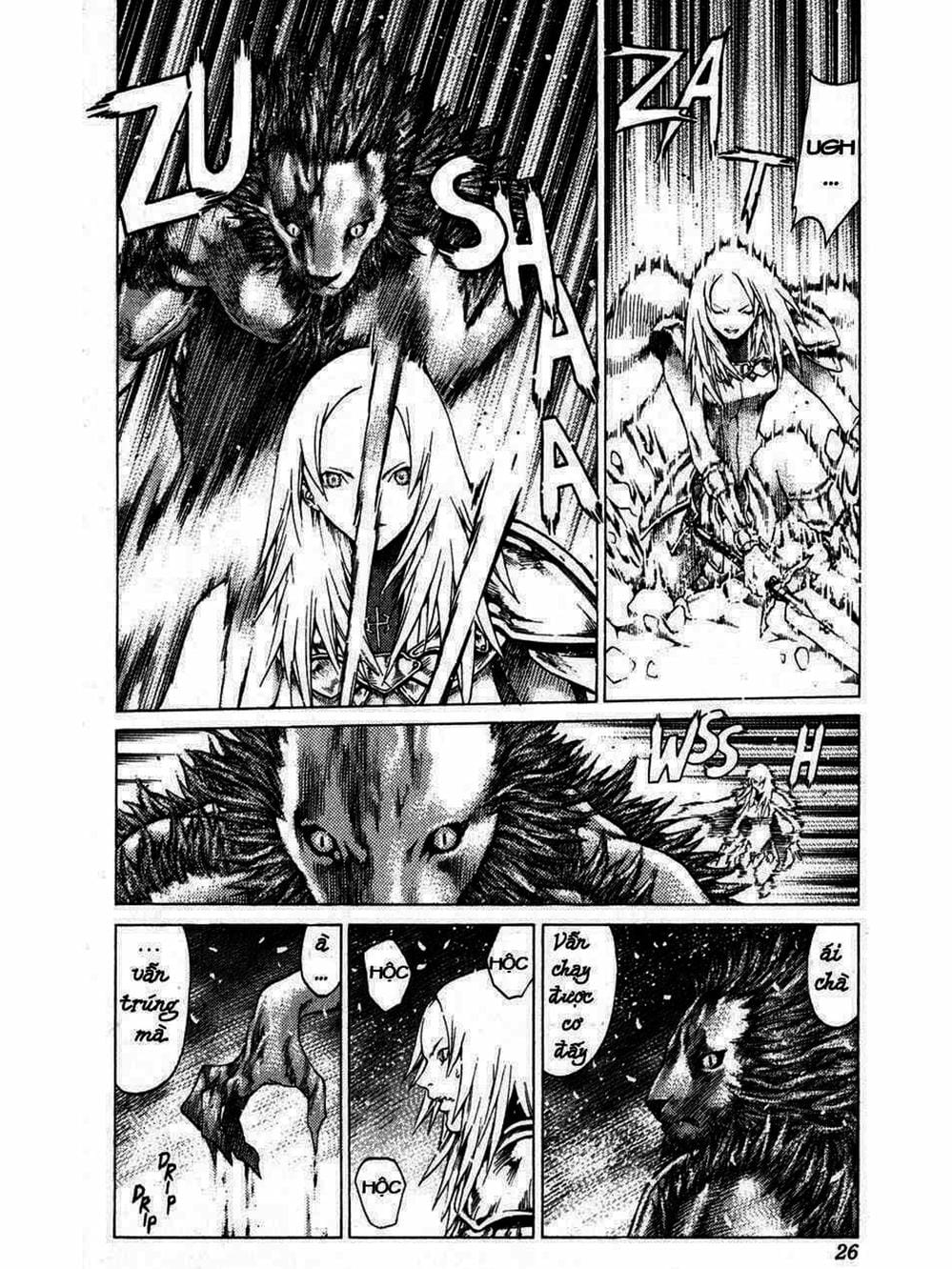 Truyện Tranh Claymore Mắt Bạc trang 4