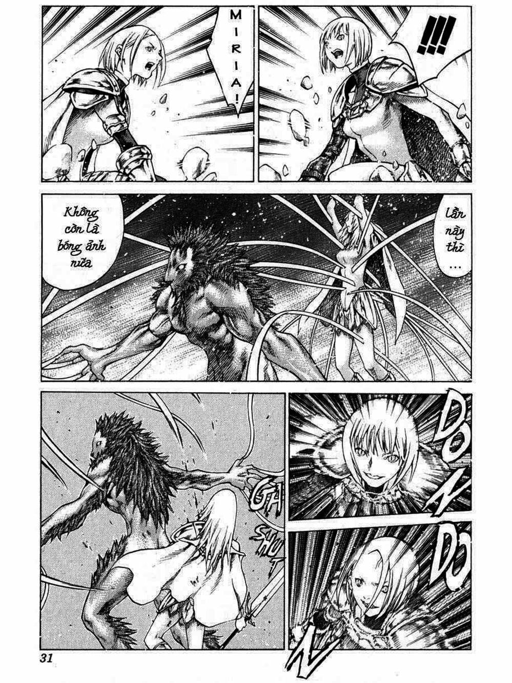 Truyện Tranh Claymore Mắt Bạc trang 4