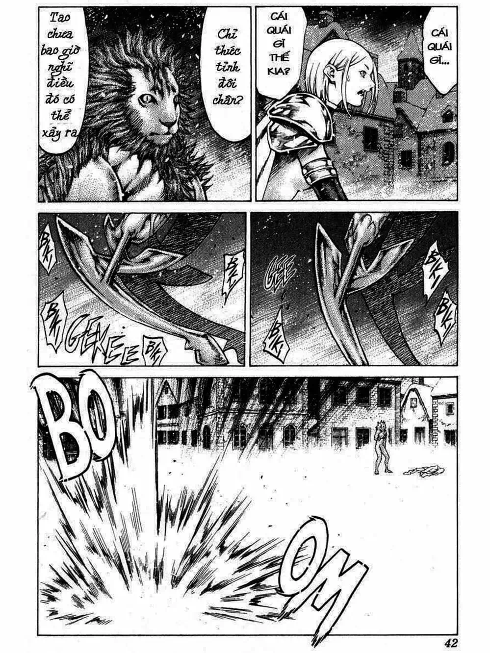 Truyện Tranh Claymore Mắt Bạc trang 4