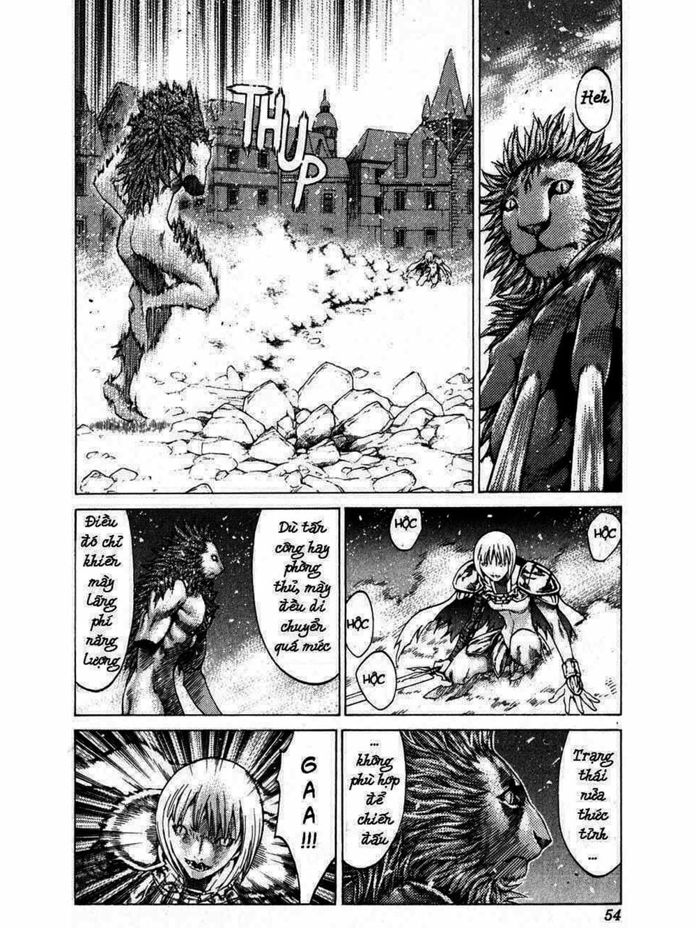 Truyện Tranh Claymore Mắt Bạc trang 4