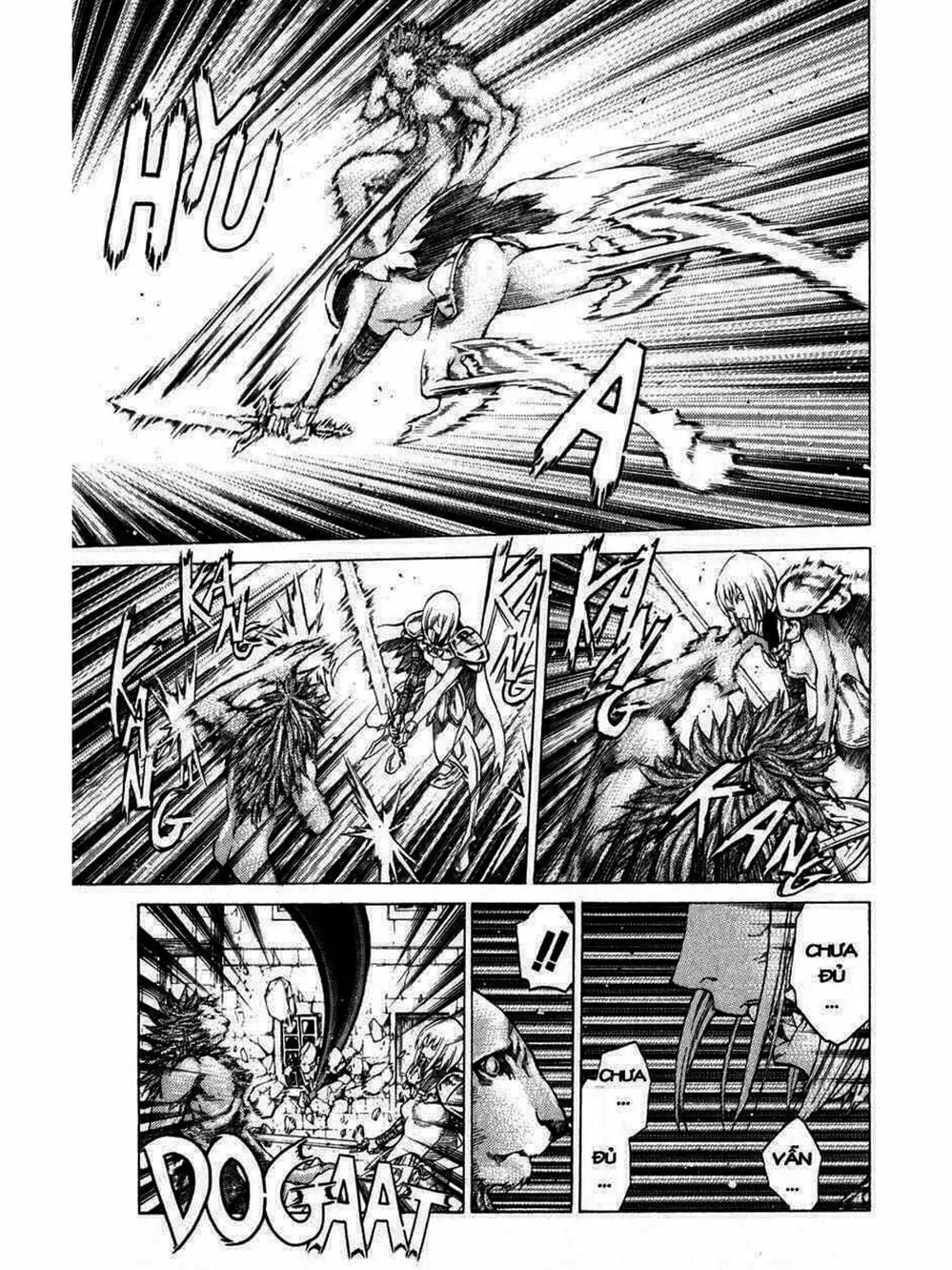 Truyện Tranh Claymore Mắt Bạc trang 4