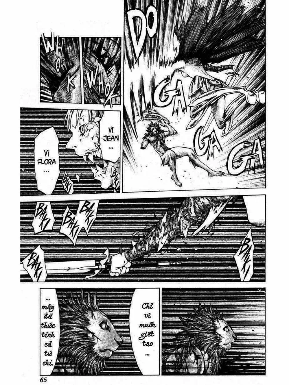 Truyện Tranh Claymore Mắt Bạc trang 4