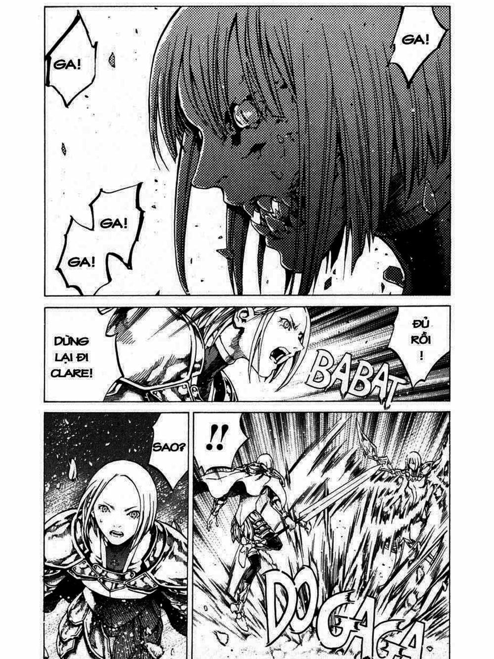 Truyện Tranh Claymore Mắt Bạc trang 4