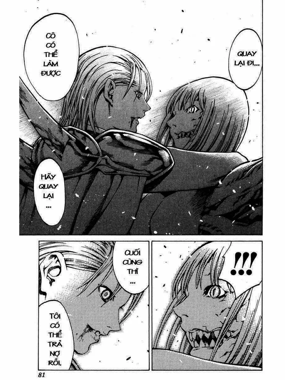 Truyện Tranh Claymore Mắt Bạc trang 4