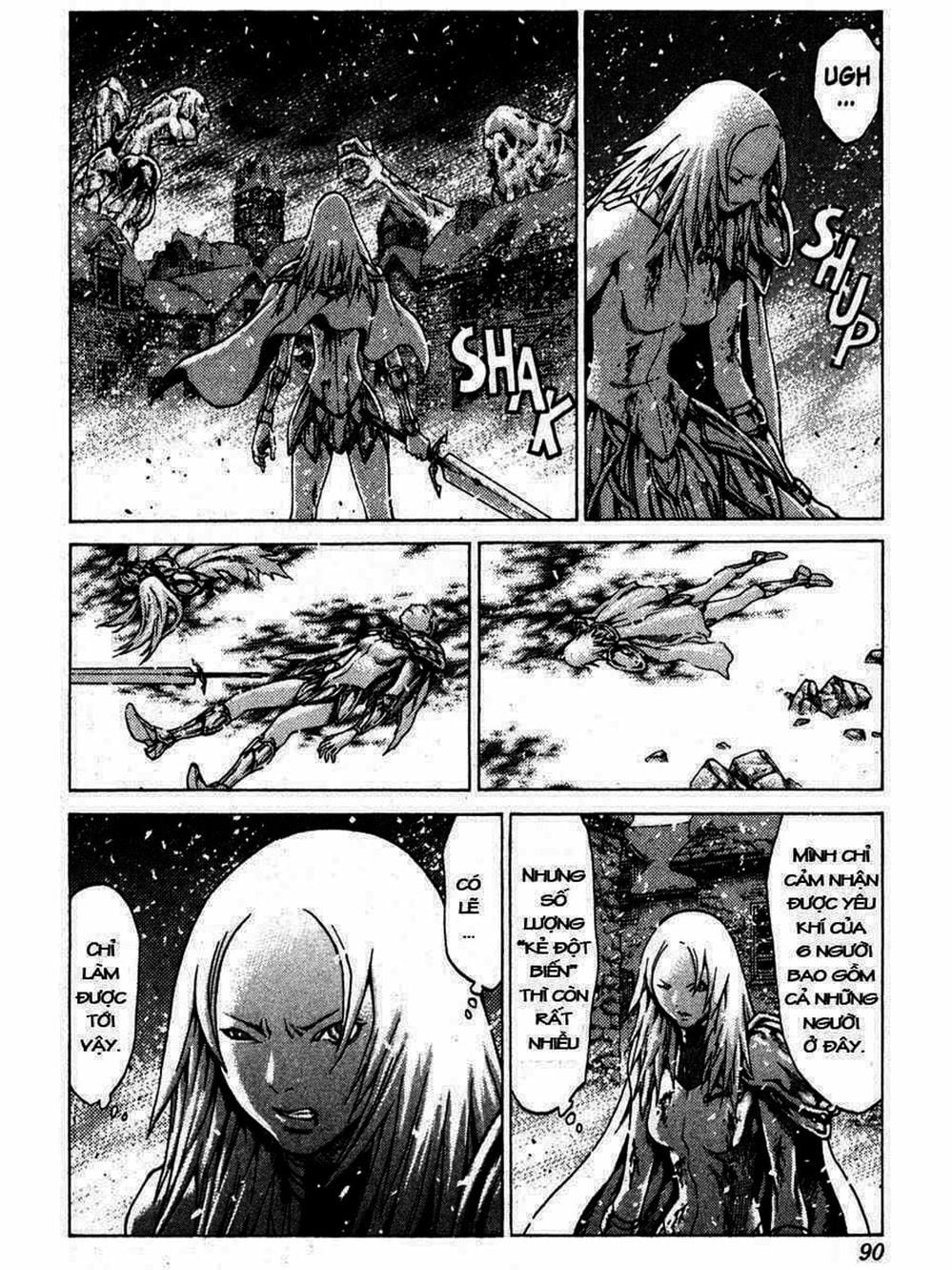 Truyện Tranh Claymore Mắt Bạc trang 4