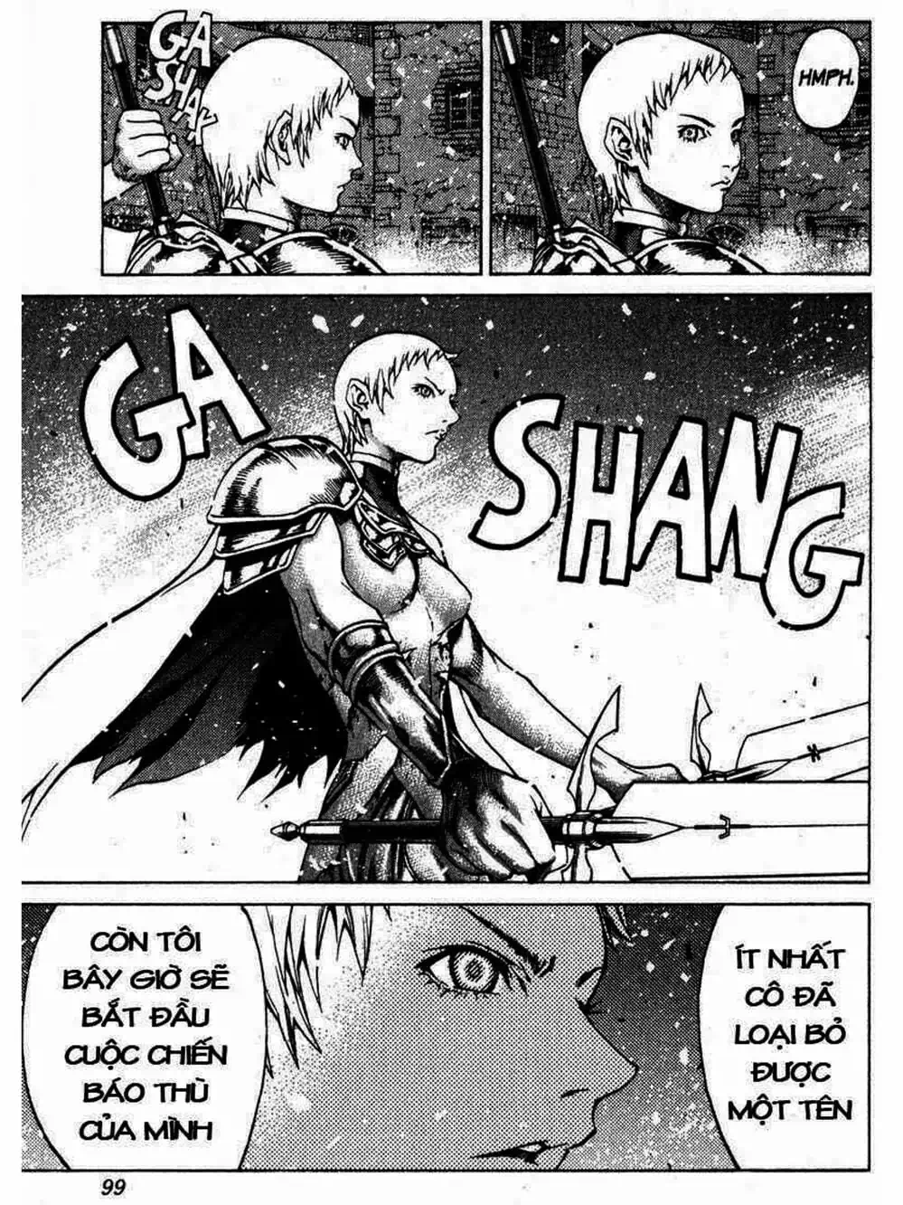 Truyện Tranh Claymore Mắt Bạc trang 4