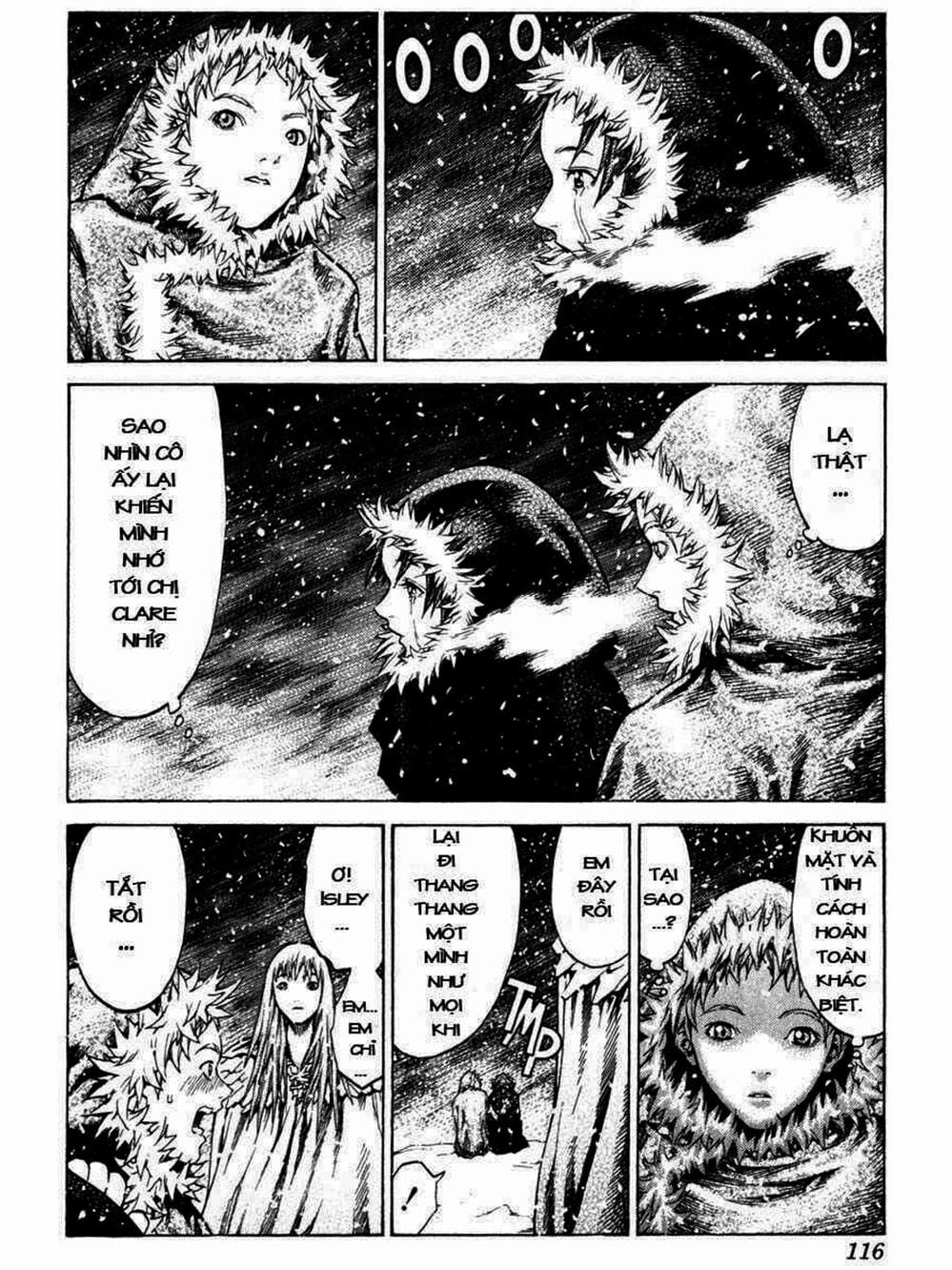 Truyện Tranh Claymore Mắt Bạc trang 4