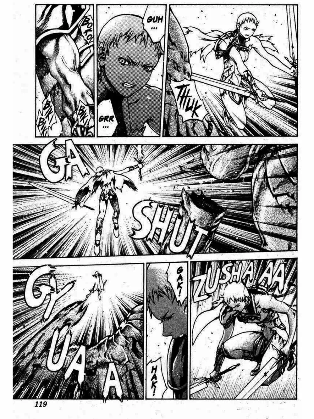 Truyện Tranh Claymore Mắt Bạc trang 4