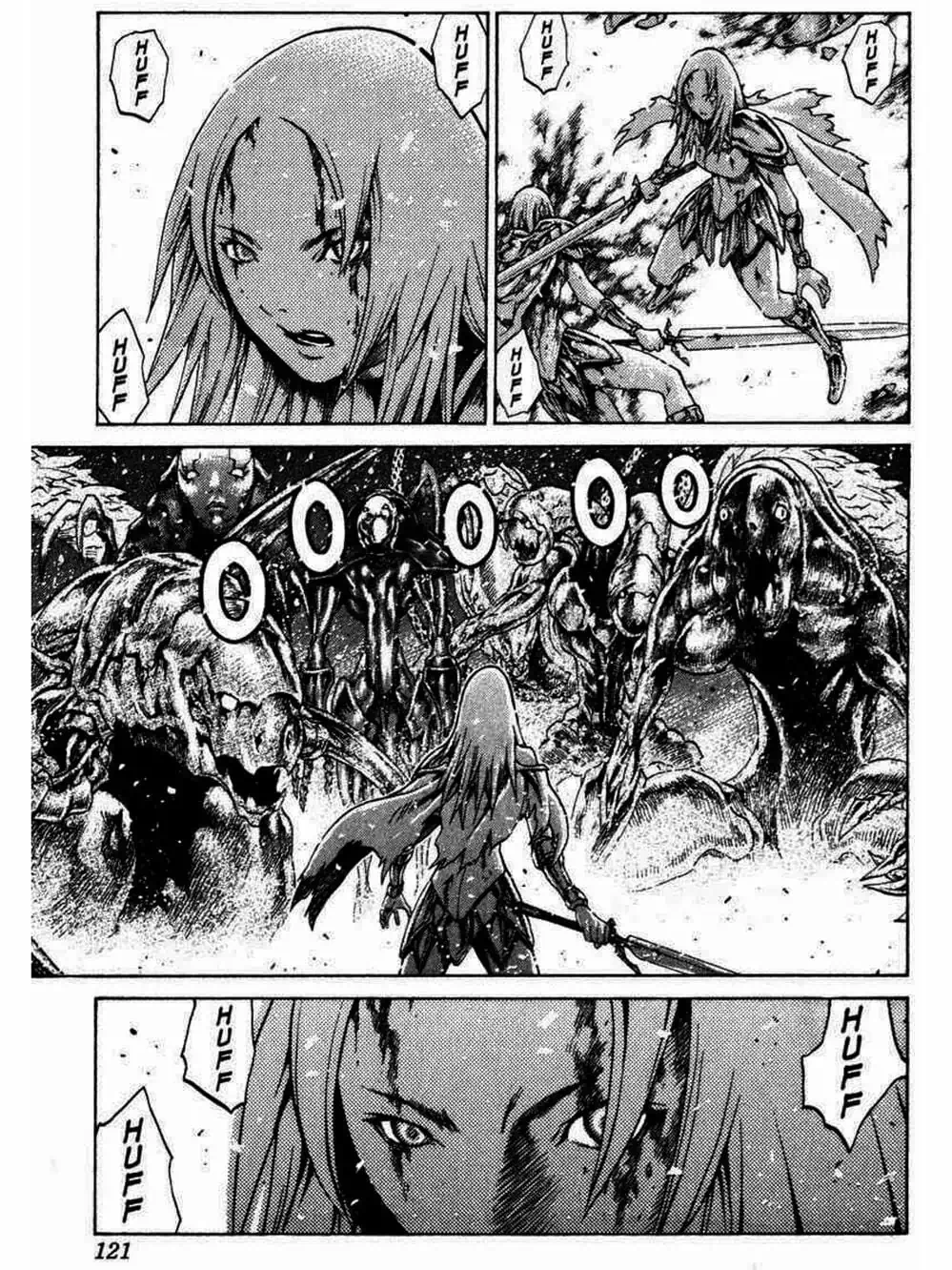 Truyện Tranh Claymore Mắt Bạc trang 4