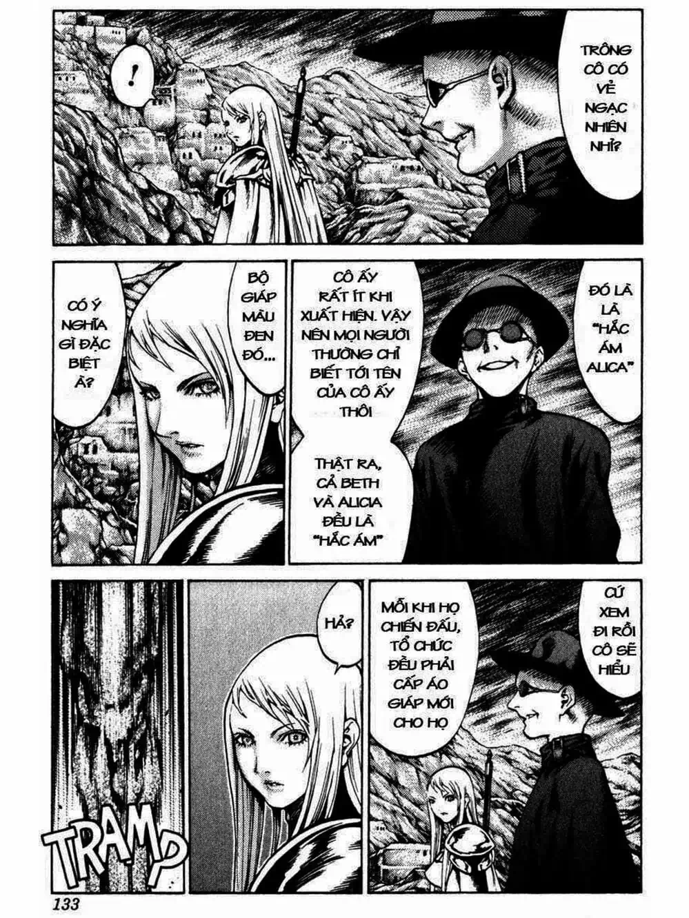 Truyện Tranh Claymore Mắt Bạc trang 4