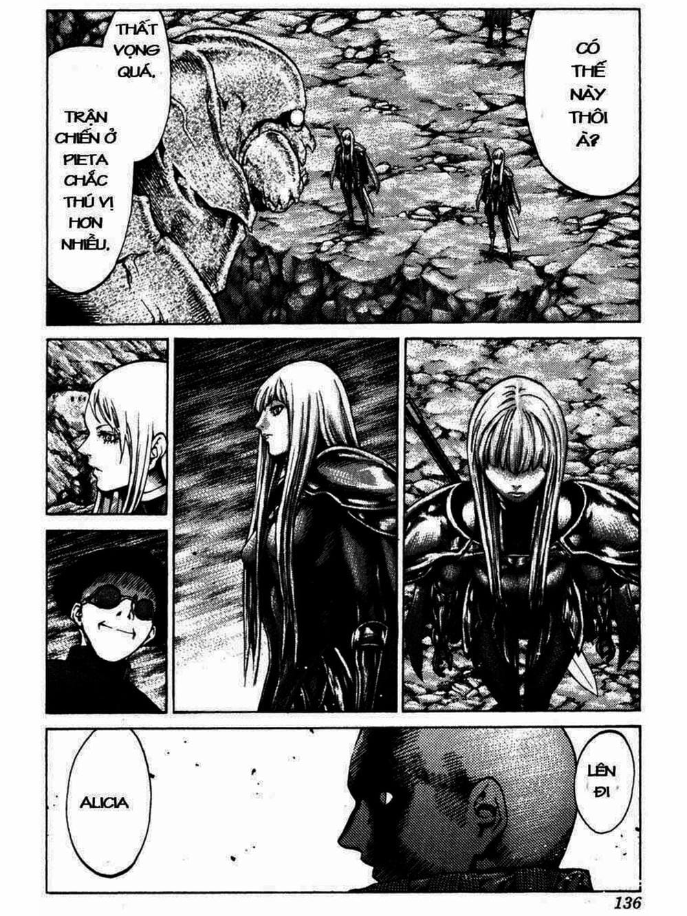 Truyện Tranh Claymore Mắt Bạc trang 4