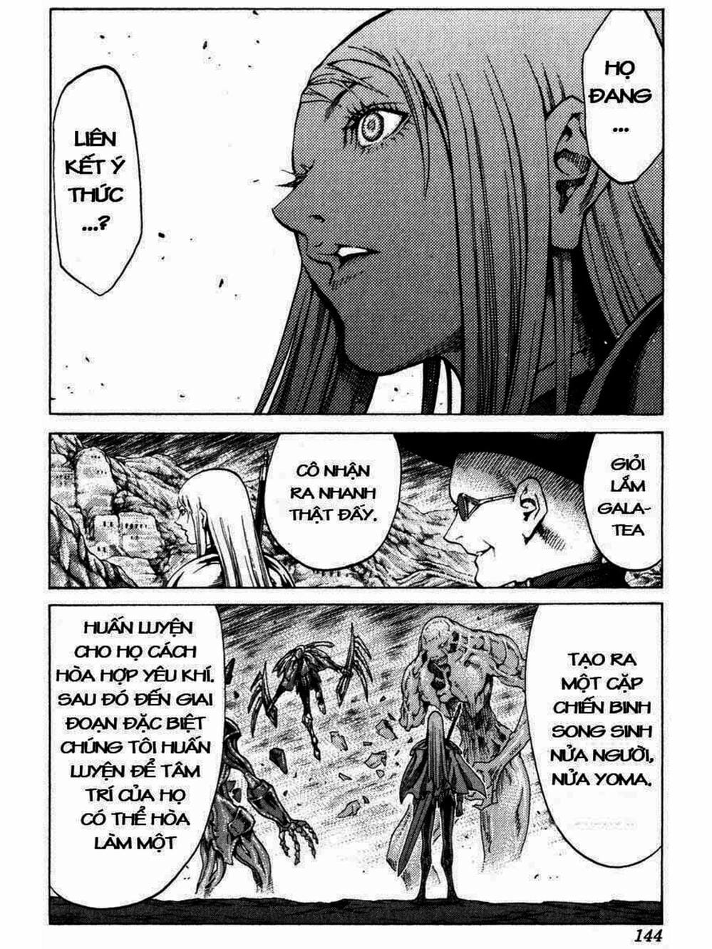 Truyện Tranh Claymore Mắt Bạc trang 4